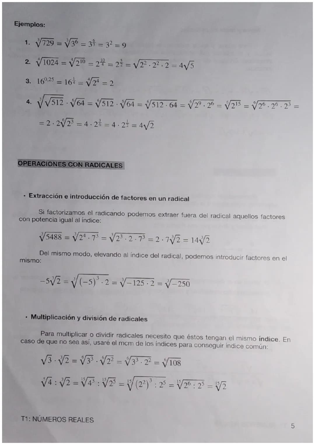 TEMA 1: NÚMEROS REALES
Recordamos los distintos tipo de números que ya conoces:
• Naturales: son los números que se usan para contar y orden