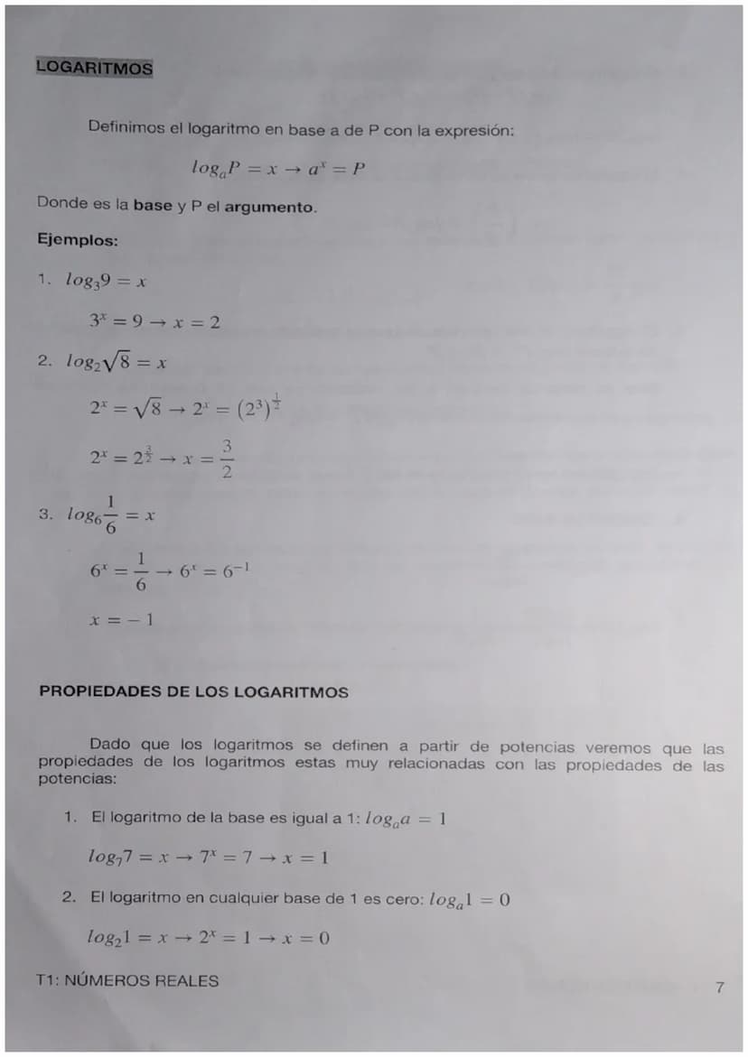 TEMA 1: NÚMEROS REALES
Recordamos los distintos tipo de números que ya conoces:
• Naturales: son los números que se usan para contar y orden