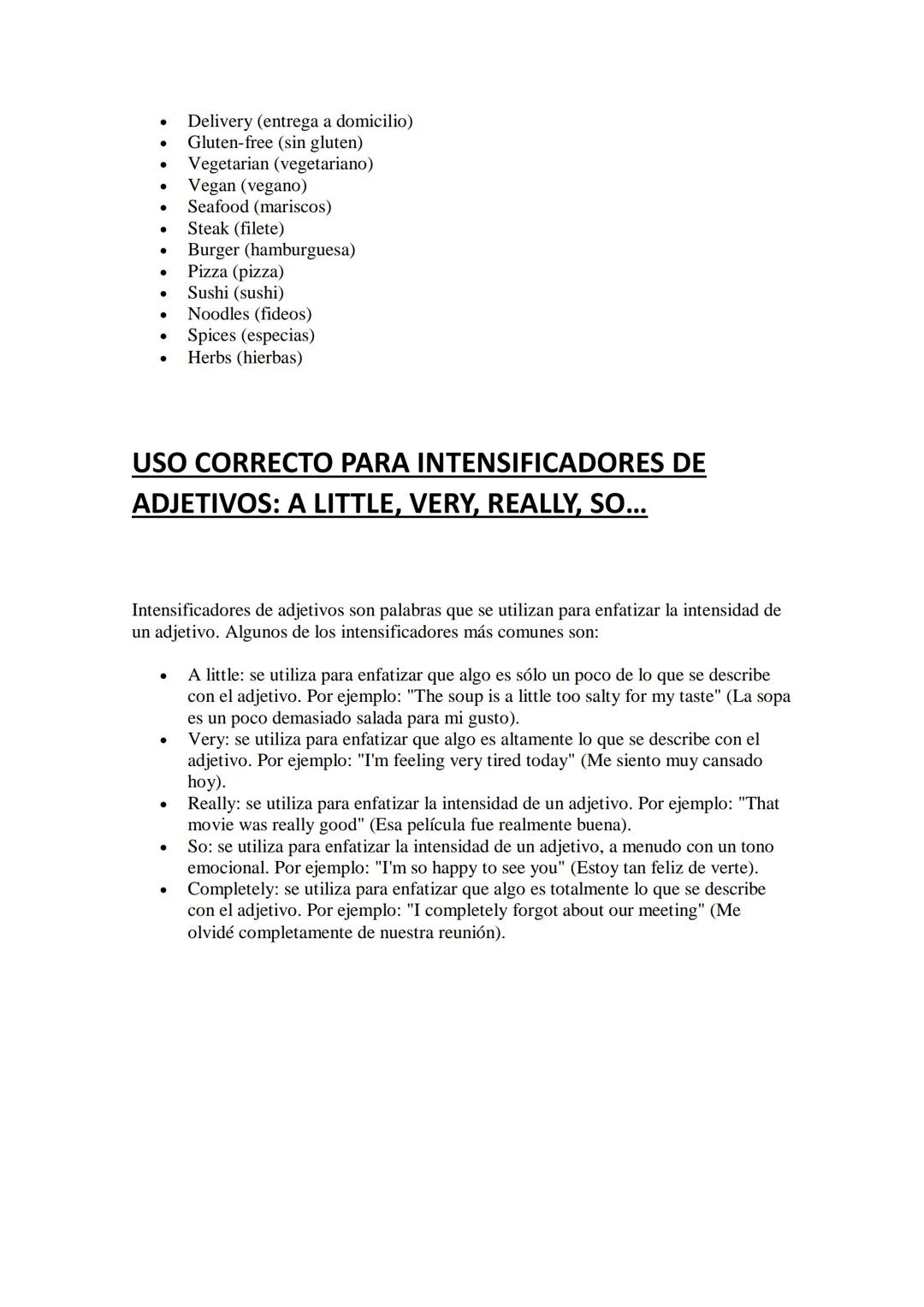 VOCABULARIO Y LEXICO 3º ESO INGLES 2
IDENTIFICACIÓN Y USO CORRECTO DE NOMBRES
COMPUESTOS Y FALSE FRIENDS
Nombres compuestos son palabras que