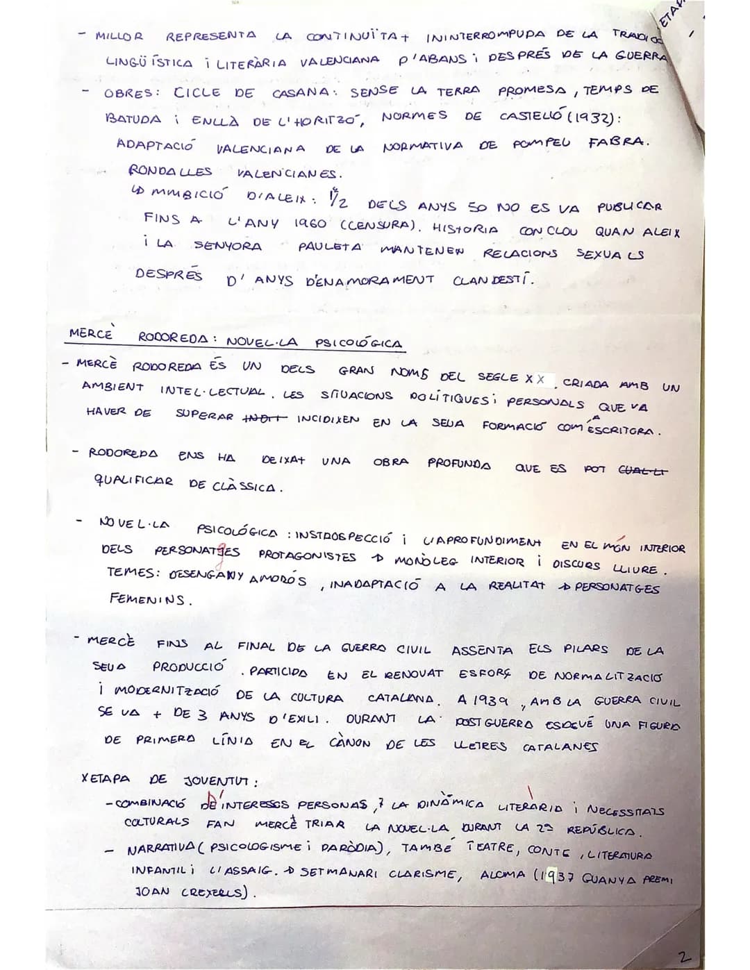 тема
EMA 1: NARRATIVA DES DE 1939 FINS A L'ACTUALITAT.
- LA PERDU A DE
GUERRA COMPORTA L'ELIMINACIÓ SISTEMÀTICA DE TOTS ELS
ORGANISMES CULTU