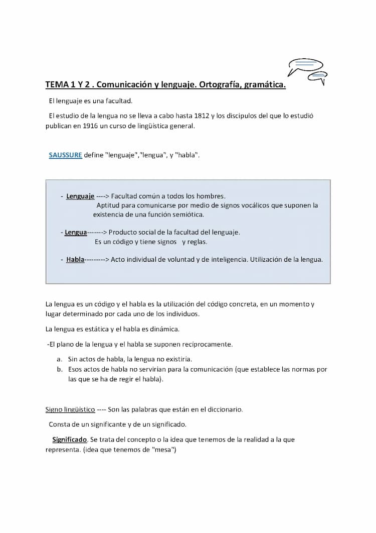 Know TEMA 1,2,3,4 LENGUA. Comunicación y lenguaje, ortografía, gramática. thumbnail