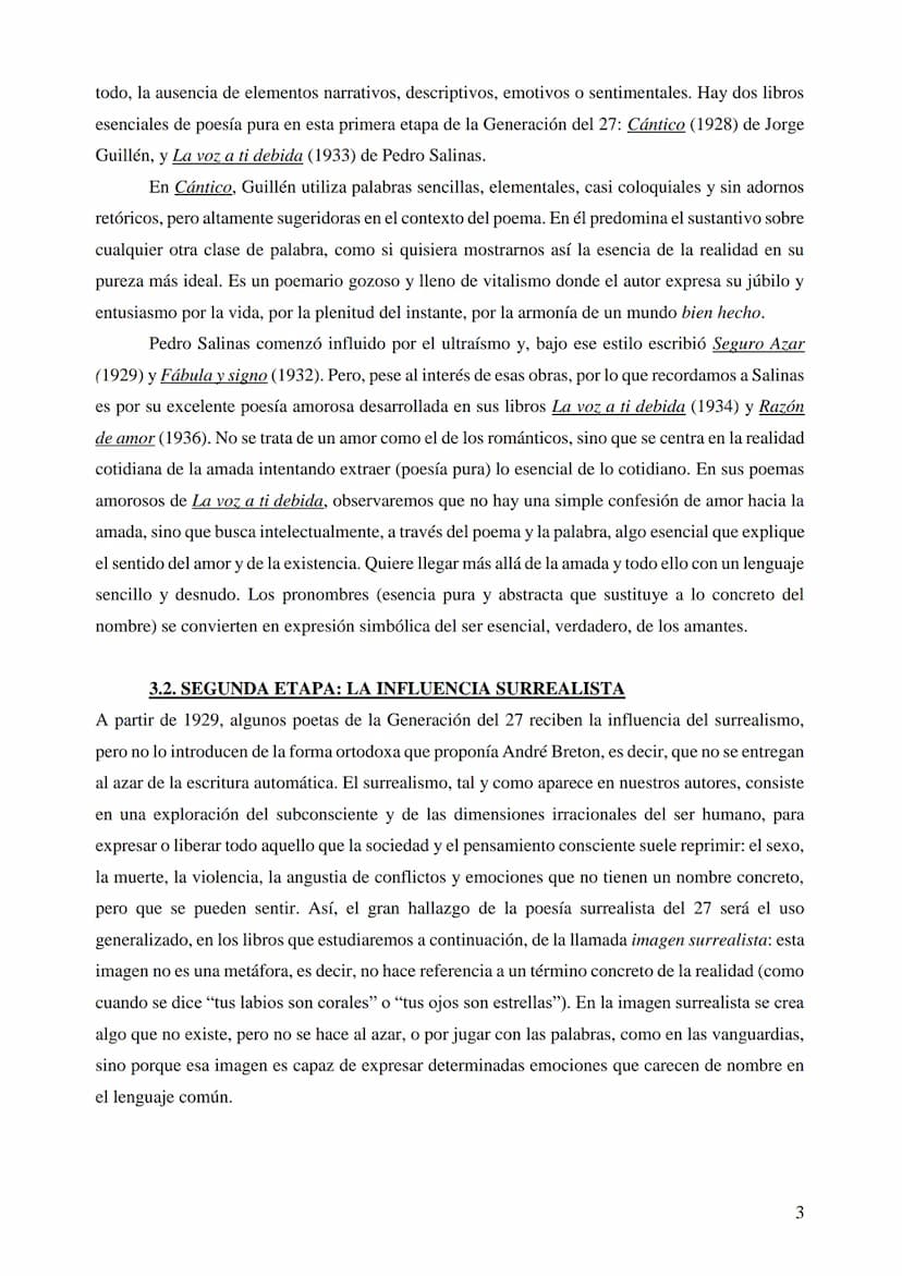 TEMA 4: LA GENERACIÓN DEL 27
1. INTRODUCCIÓN
La Generación del 27 está formada por un grupo de escritores españoles que destacaron
especialm