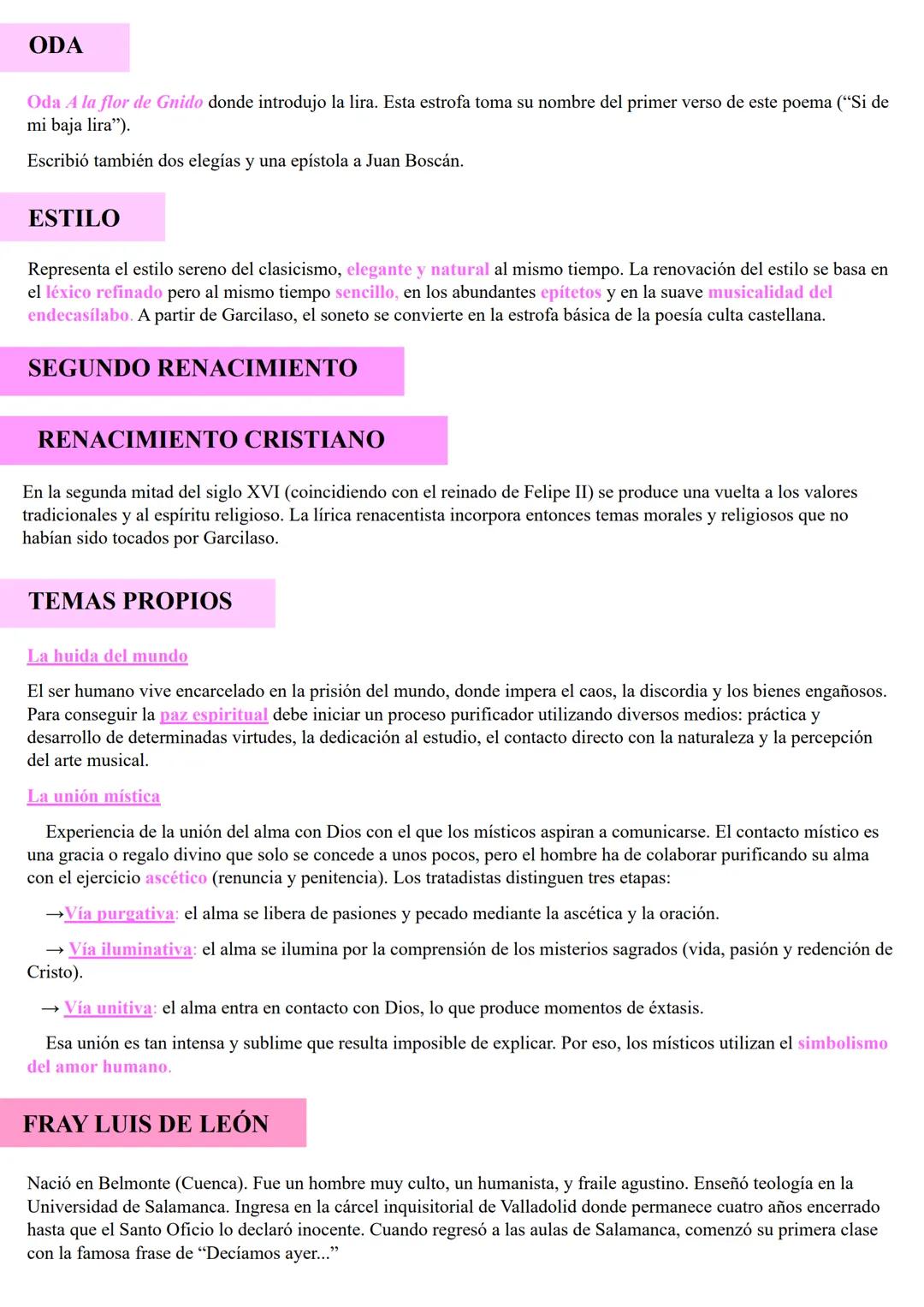 # LITERATURA DEL SIGLO XVI

# RENACIMIENTO

# MARCO HISTÓRICO Y CULTURAL

EI RENACIMIENTO es un movimiento cultural que se manifiesta en tod