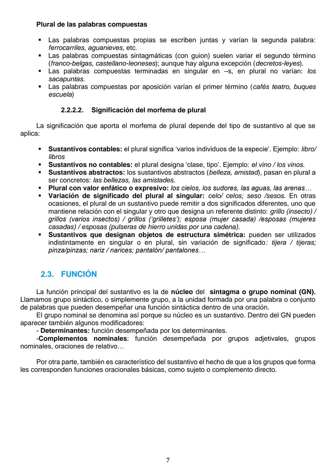 OZ
# LAS CATEGORÍAS GRAMATICALES I
SNSНС

1. LAS CLASES DE PALABRAS
1.1. Propiedades semánticas.
1.2. Propiedades morfológicas: Palabras var