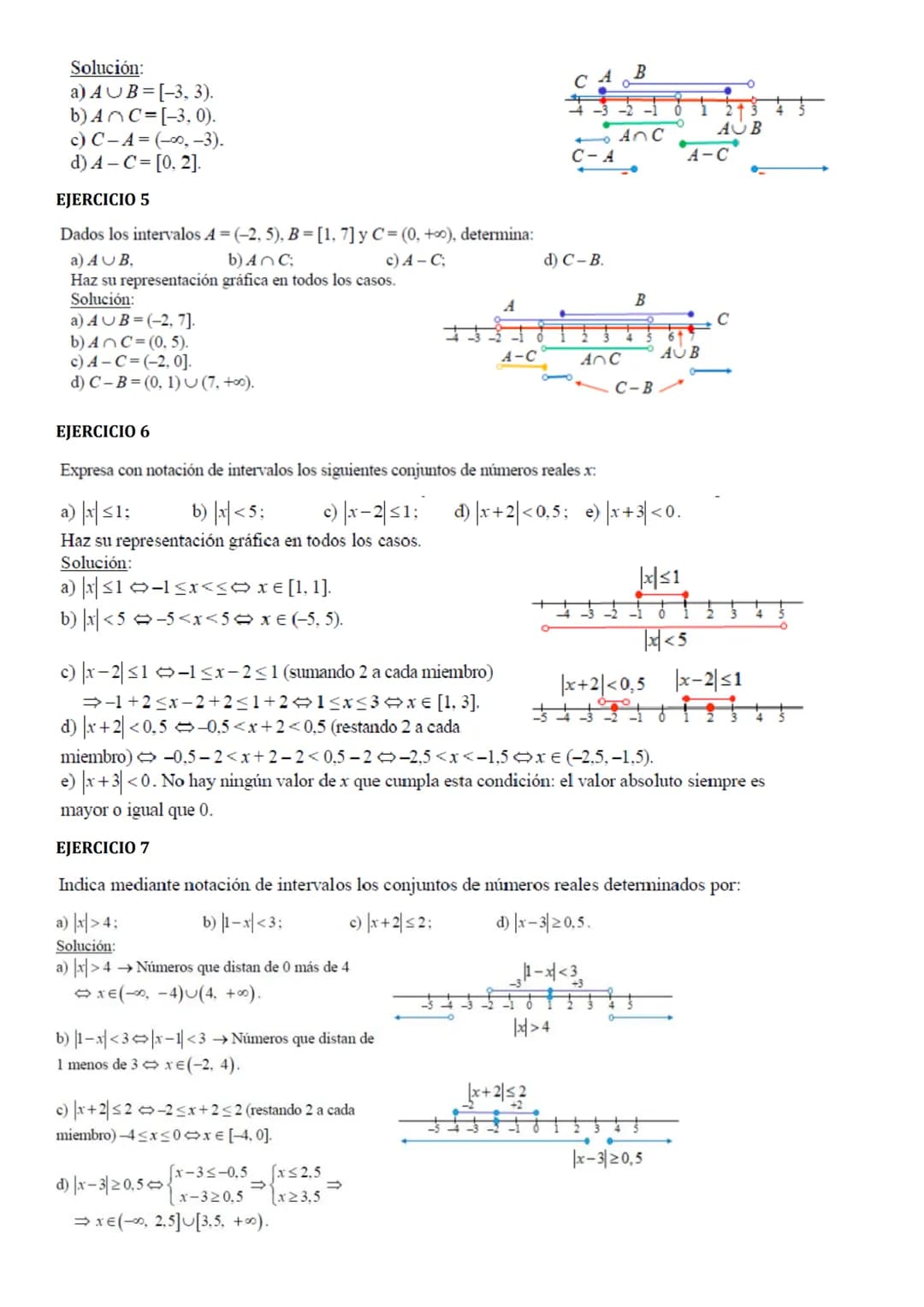 EJERCICIO 1
Indicar cuál es el menor conjunto numérico al que pertenecen los siguientes números (N, Z, Q o I); en caso
de ser Q o II, razona