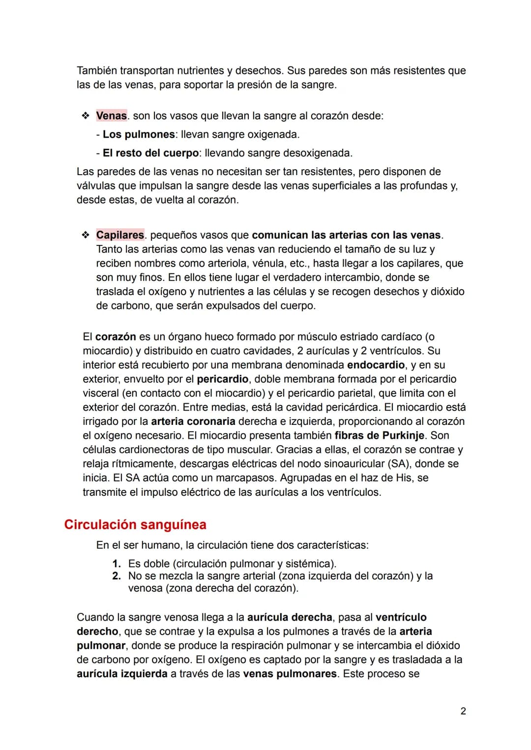 Aparatos y sistemas del cuerpo humano y sus funciones para niños
