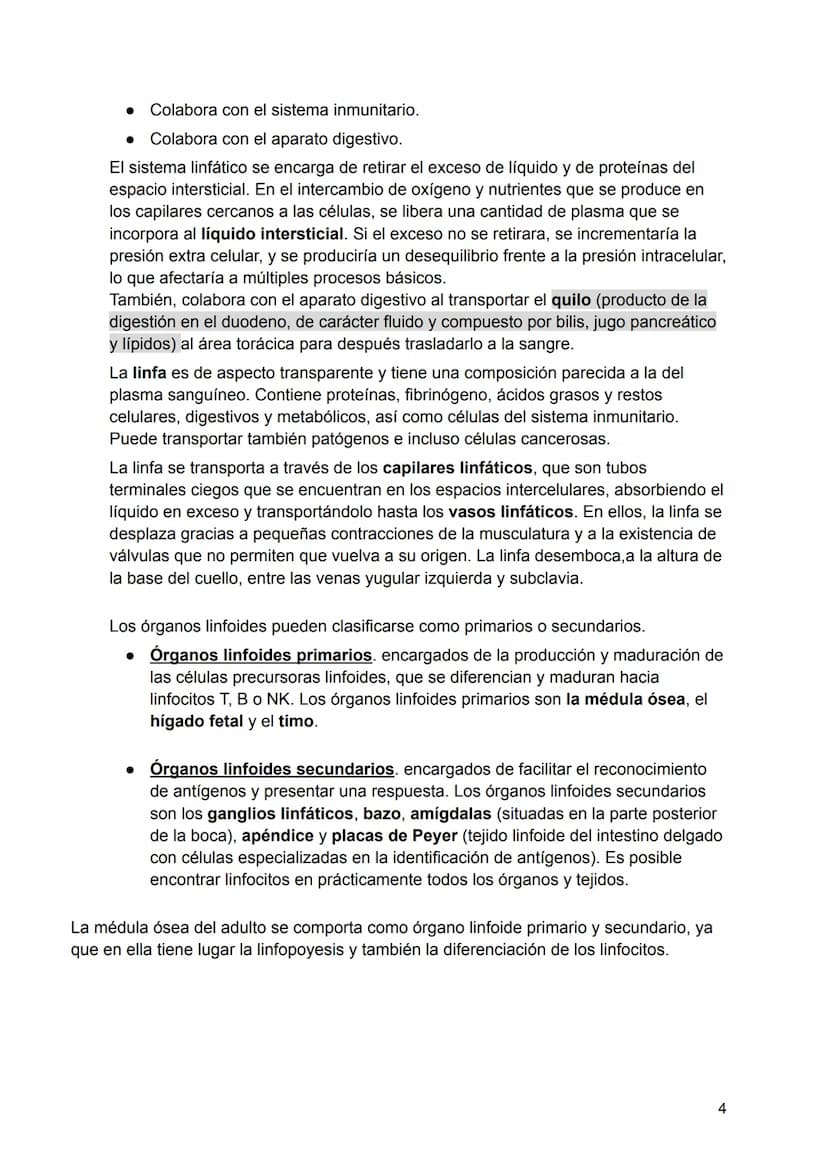 UNIDAD 4
4.1. Clasificación de los sistemas y aparatos del organismo
Sistemas: Agrupa órganos interrelacionados que tienen el mismo origen
e