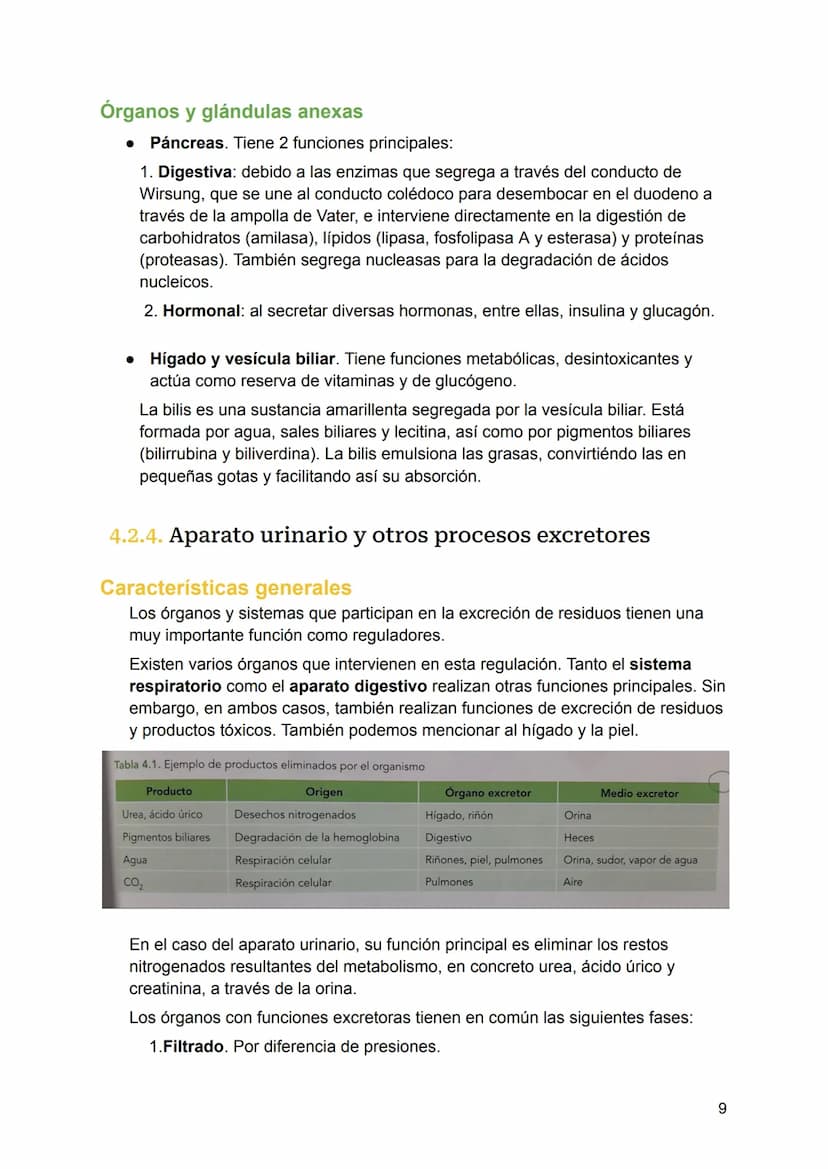 UNIDAD 4
4.1. Clasificación de los sistemas y aparatos del organismo
Sistemas: Agrupa órganos interrelacionados que tienen el mismo origen
e