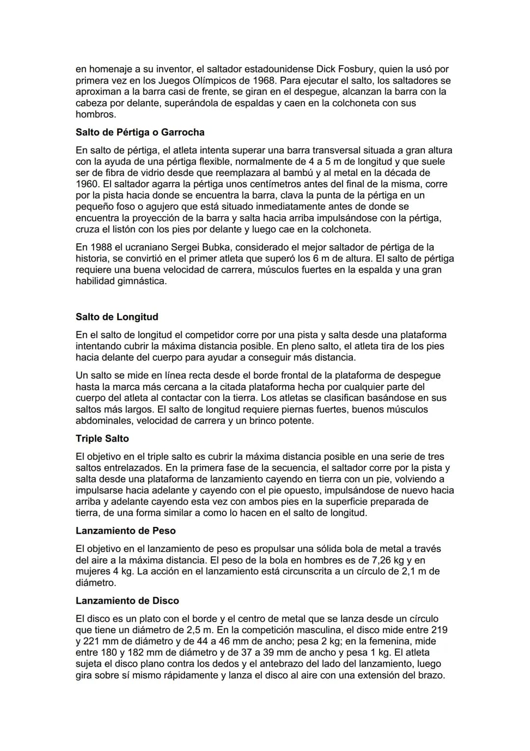 Atletismo es el término que denota un conjunto de pruebas celebradas como
competiciones entre individuos o equipos -normalmente amateurs- en