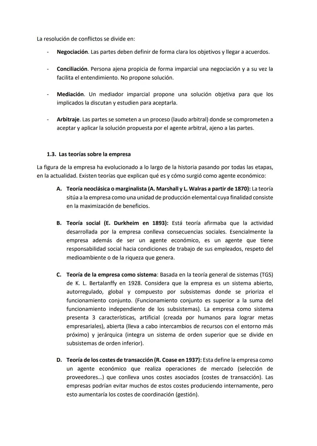 Tema 1
La economía y la empresa
1. La empresa: elementos, funcionamiento y objetivos
La empresa es un agente económico que representa al sec