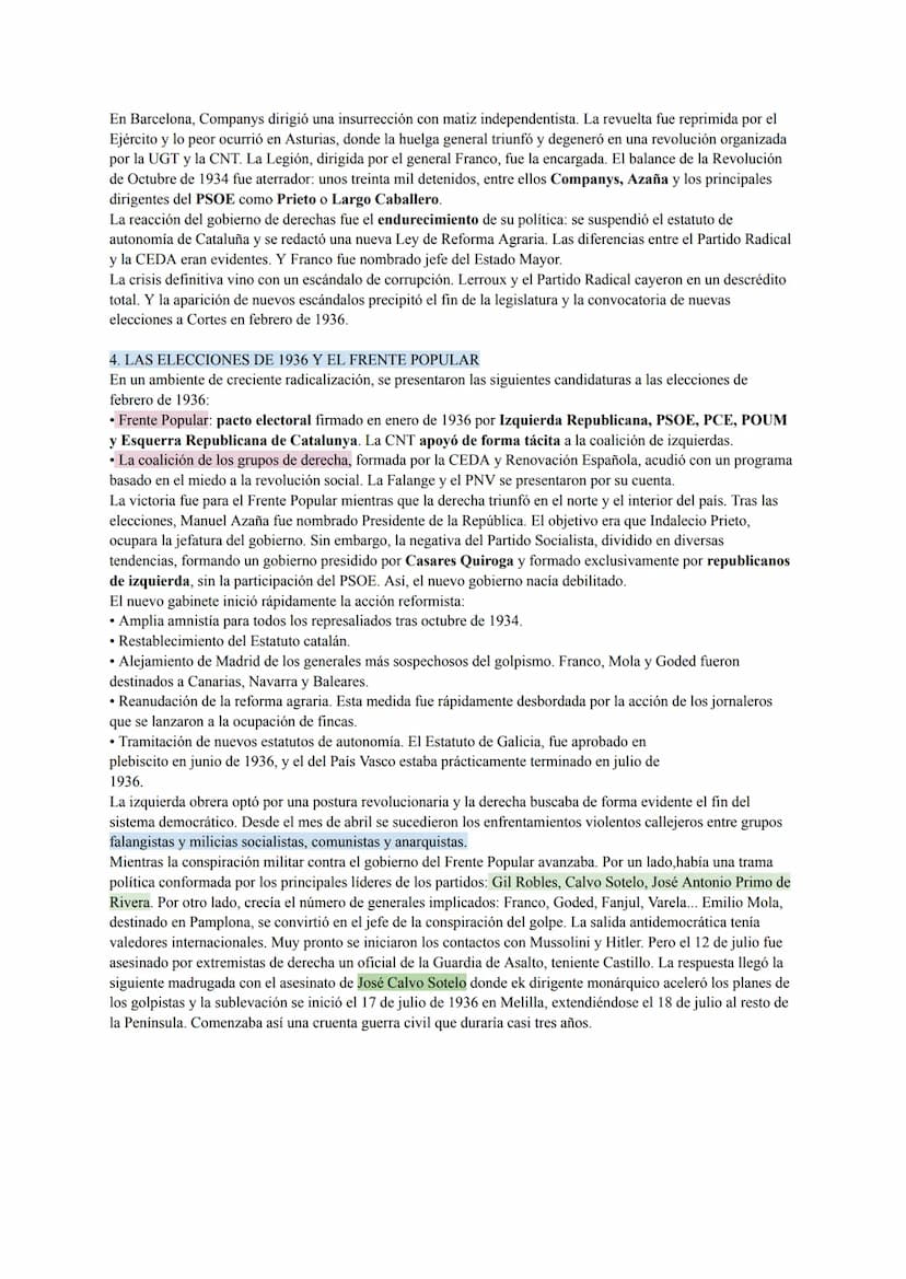 La Segunda República
La Segunda República (1931-1936) es uno de los momentos claves de la historia contemporánea española. El
proyecto de de
