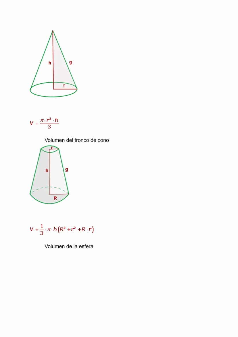 El volumen es el espacio que ocupa un cuerpo.
Volumen del tetraedro
√√2
V =
2
a³
Volumen del cubo
V = a³
VOLUMEN
Volumen del octaedro V =
1-