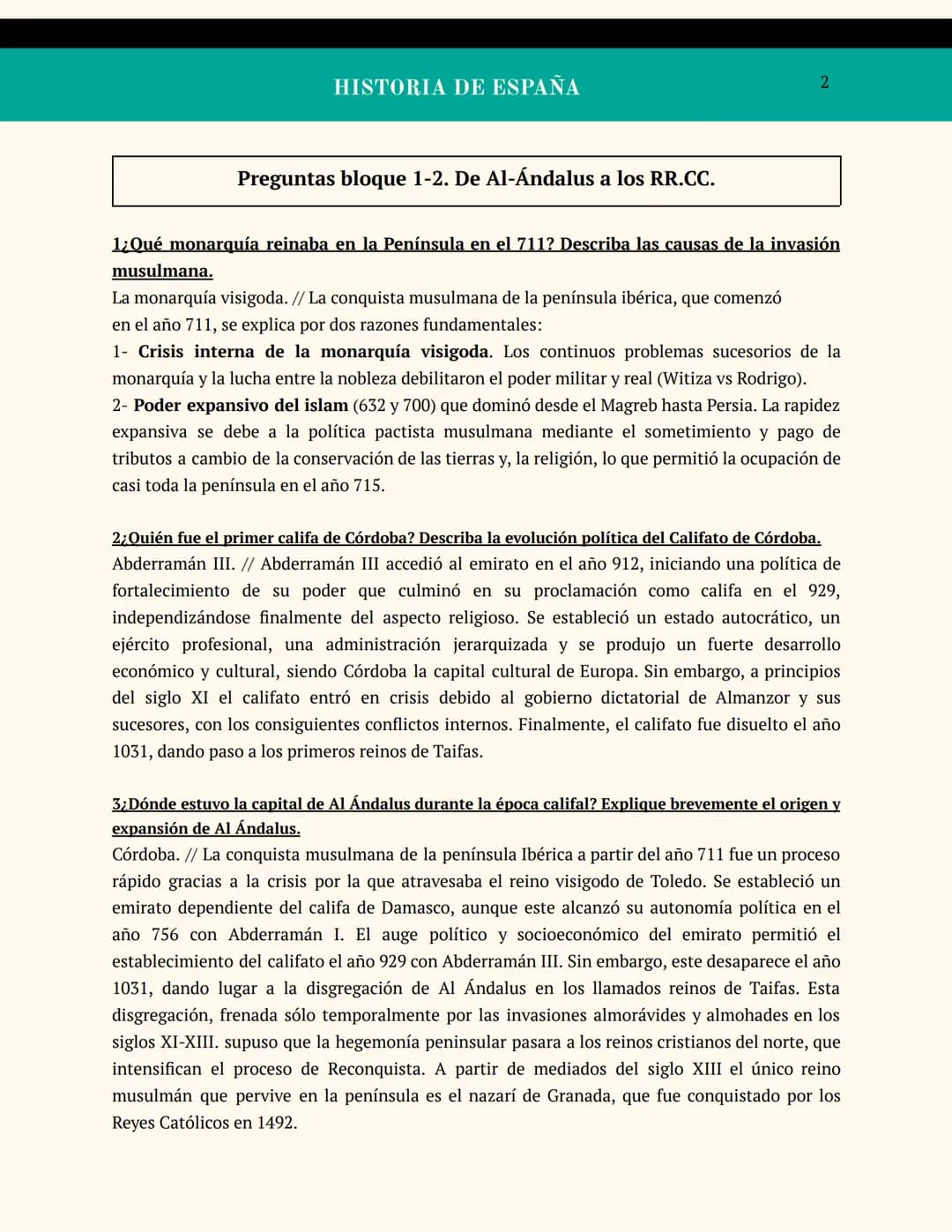 Preguntas cortas
Bloque 1-4
Retrato ecuestre de Carlos V en Mülberg realizado por Tiziano en 1548
A
GEOGRAFIA
E HISTORIA
Carlos Javier Garri