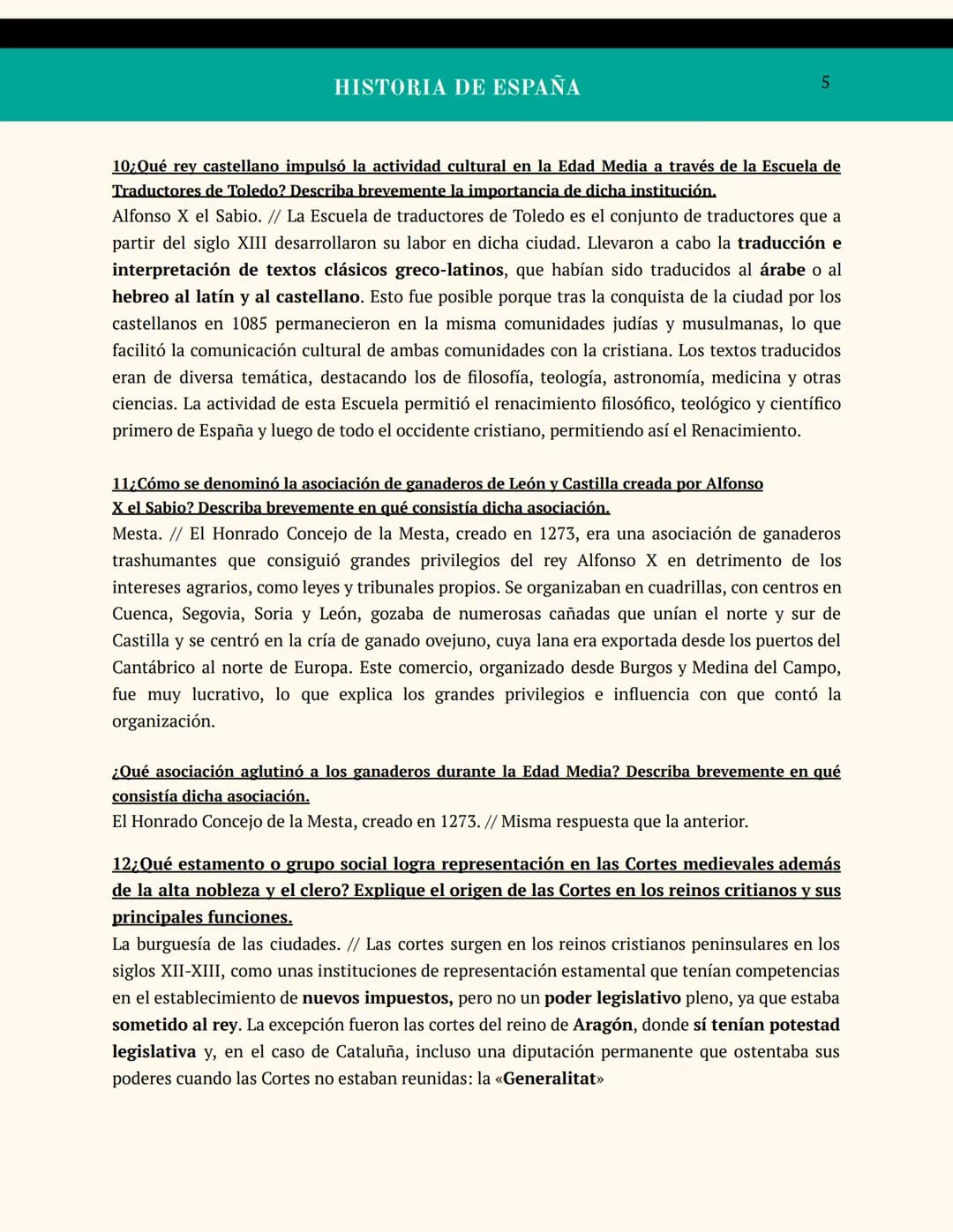 Preguntas cortas
Bloque 1-4
Retrato ecuestre de Carlos V en Mülberg realizado por Tiziano en 1548
A
GEOGRAFIA
E HISTORIA
Carlos Javier Garri