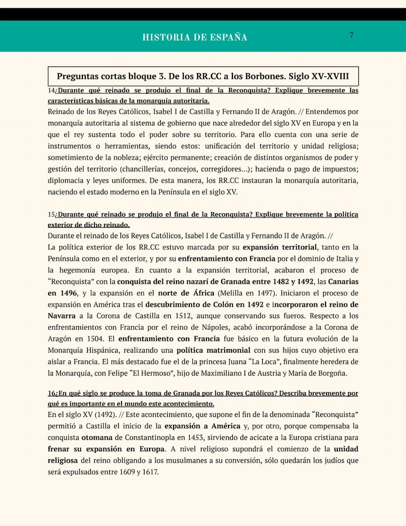 Preguntas cortas
Bloque 1-4
Retrato ecuestre de Carlos V en Mülberg realizado por Tiziano en 1548
A
GEOGRAFIA
E HISTORIA
Carlos Javier Garri
