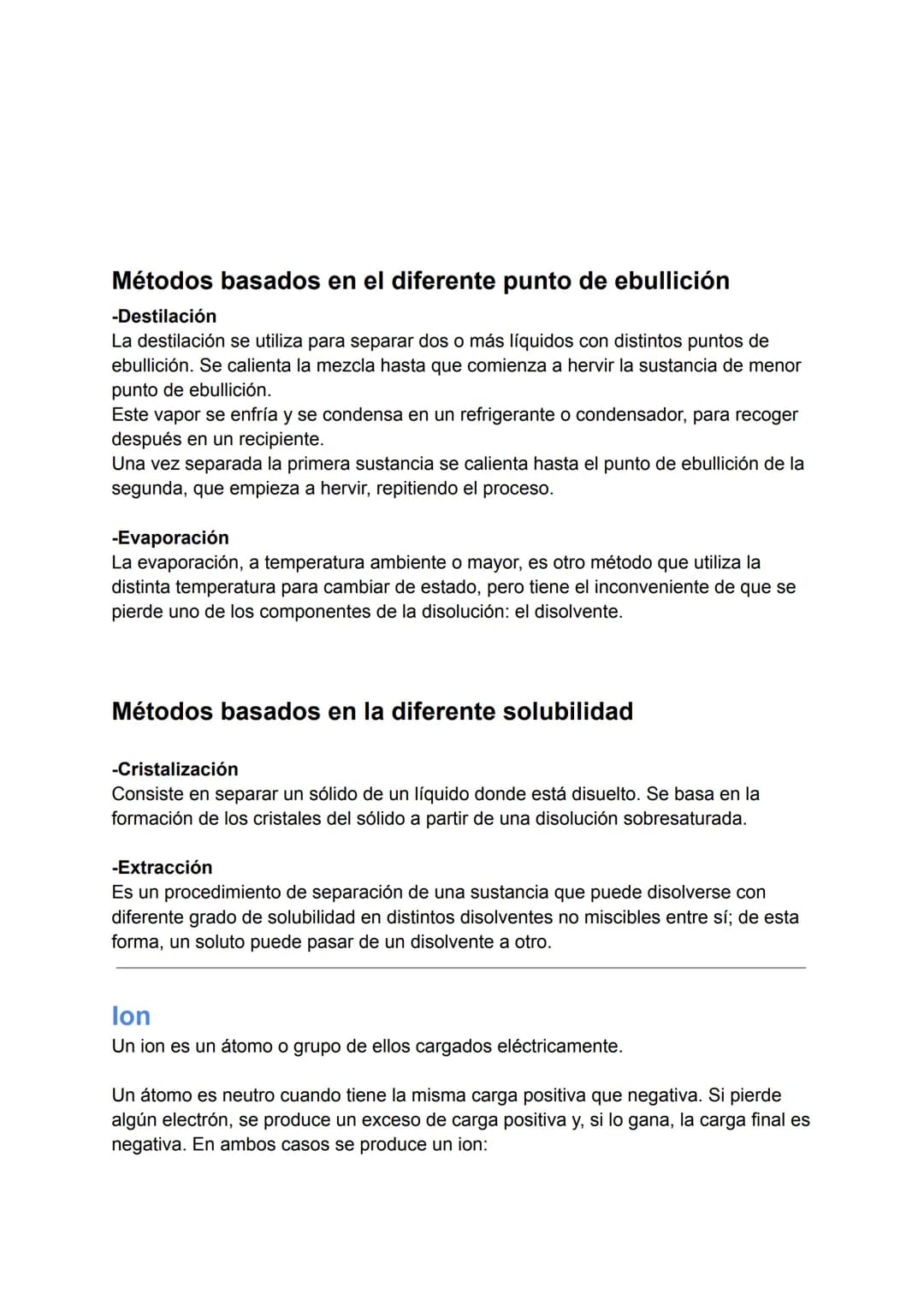 DISOLUCIONES
Las disoluciones son mezclas homogéneas formadas por varias sustancias puras en
proporciones variables.
-Disolvente
Es la susta