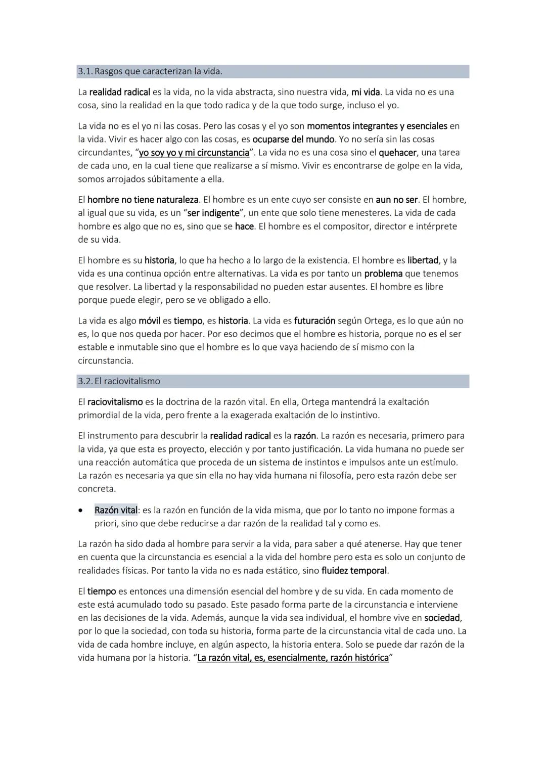 TEMA 11: JOSÉ ORTEGA Y ASSET
1. CRÍTICA AL IDEALISMO
La crítica de Ortega al idealismo se centra en el hecho de que éste deja en suspenso la