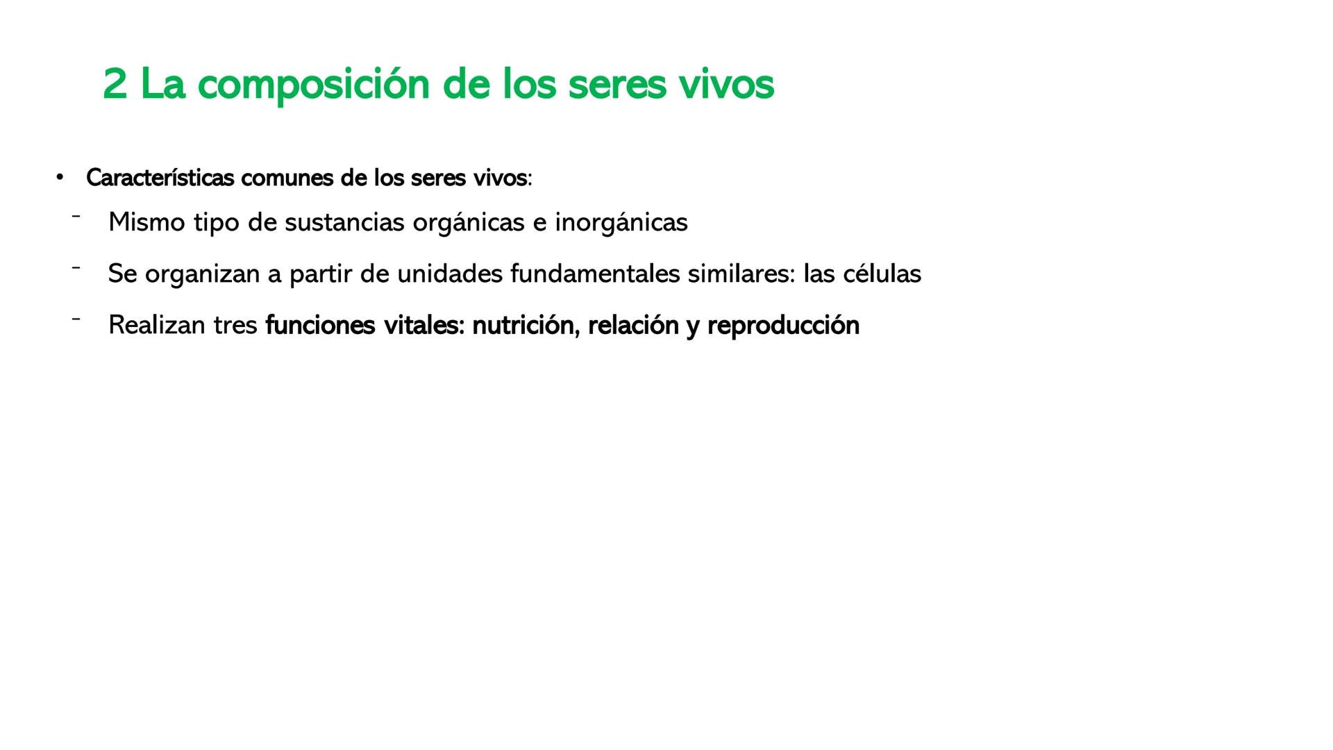 UD1: LOS SERES VIVOS
1º ESO
DIVERSIDAD DE LOS SERES
VIVOS -
¿Qué elementos vivos e inertes reconoces en la foto?
¿Qué función se realiza en 
