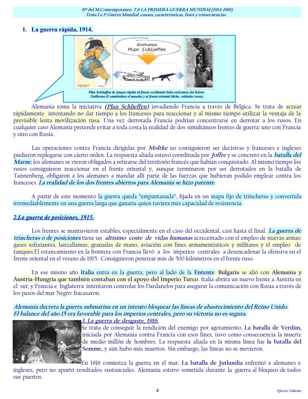 INTRODUCCIÓN
Los primeros años del siglo XX se desarrollan en un clima de "paz armada". Las rivalidades entre las potencias
provocaron numer
