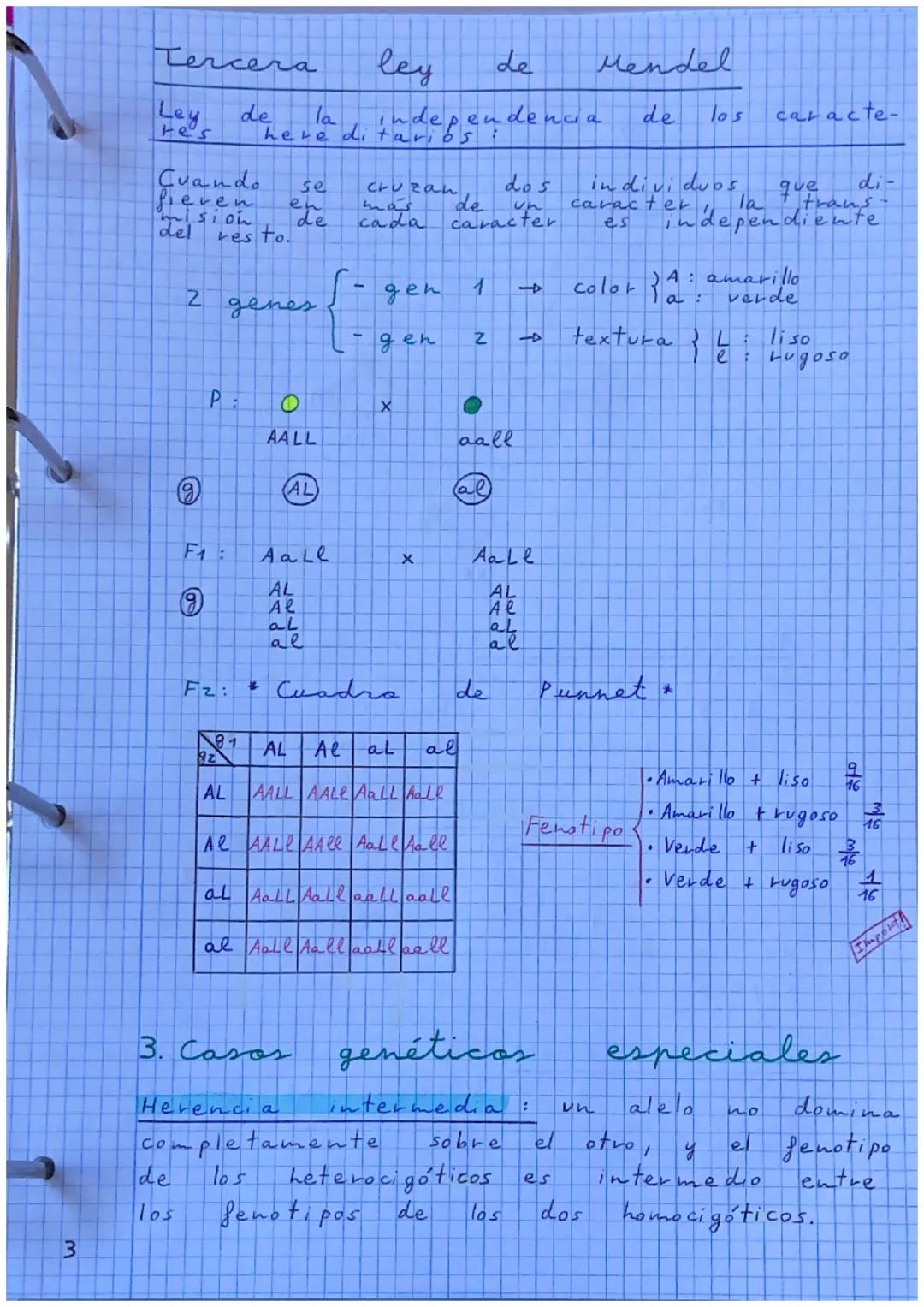 # Tema: 6

# GENÉTICA MENDELIANA

1. Conceptos fundamentales de genética

*   Carácter hereditario: cualquier característica presente en un 