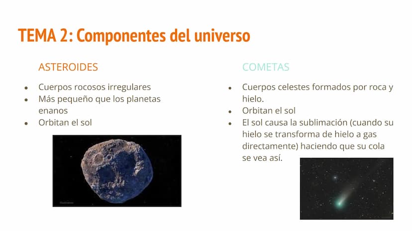 EL UNIVERSO
1º ESO C TEMA 1: El universo
El universo es TODO lo que ha existido, existe y existirá. Es todo lo que
podemos tocar, sentir, pe