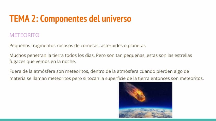 EL UNIVERSO
1º ESO C TEMA 1: El universo
El universo es TODO lo que ha existido, existe y existirá. Es todo lo que
podemos tocar, sentir, pe