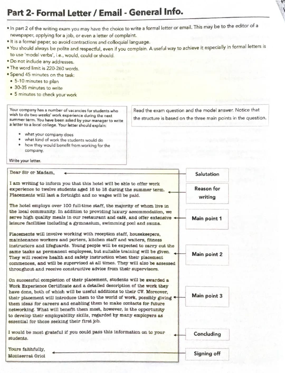 CAMBRIDGE
ADVANCED
EXAM
Writing Guide Part 1- Essay
•In part 1 of the writing exam you have to write an essay. This question is obligatory.
