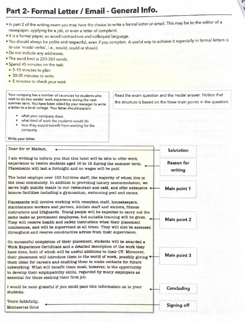CAMBRIDGE
ADVANCED
EXAM
Writing Guide Part 1- Essay
•In part 1 of the writing exam you have to write an essay. This question is obligatory.

