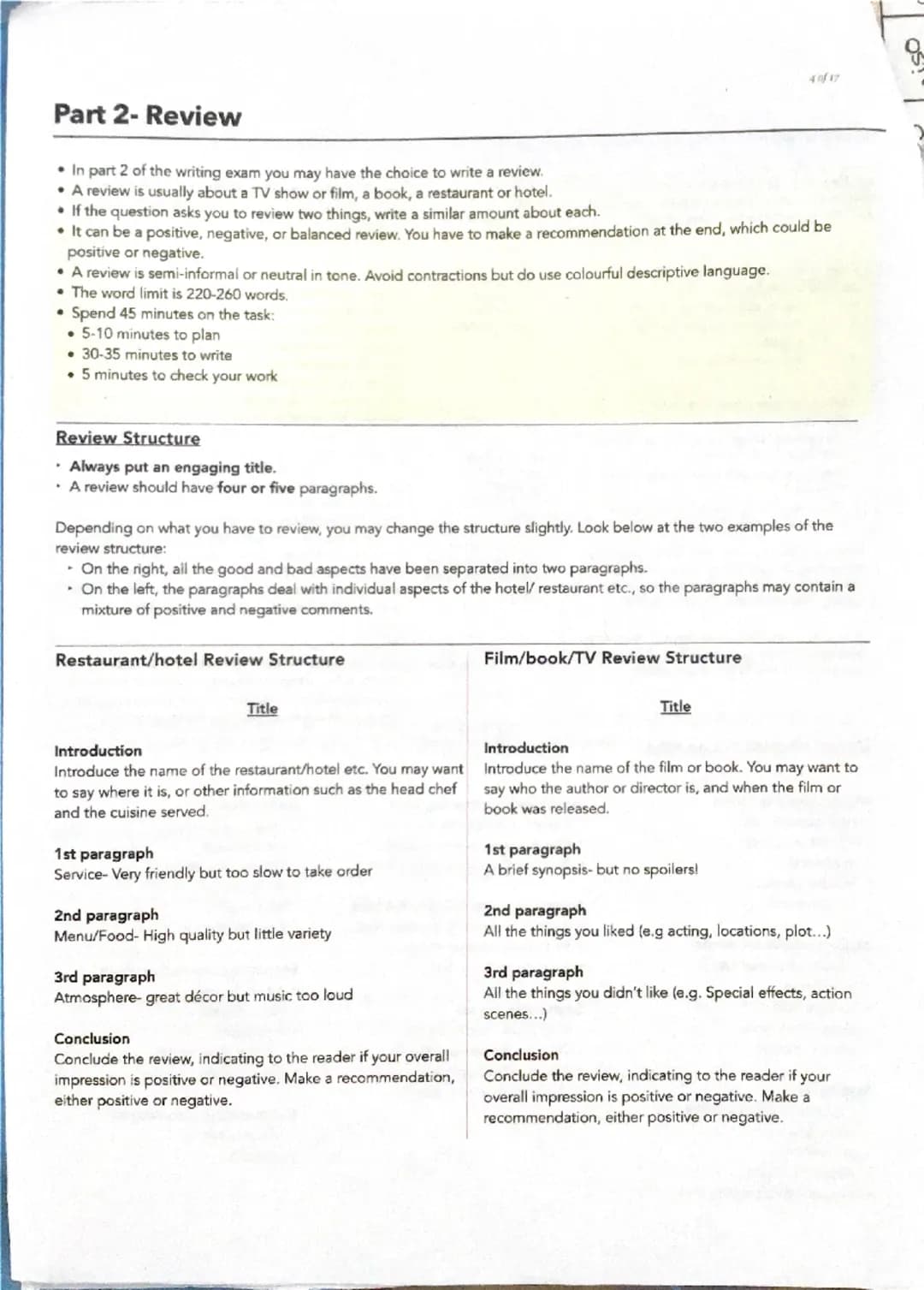 CAMBRIDGE
ADVANCED
EXAM
Writing Guide Part 1- Essay
•In part 1 of the writing exam you have to write an essay. This question is obligatory.
