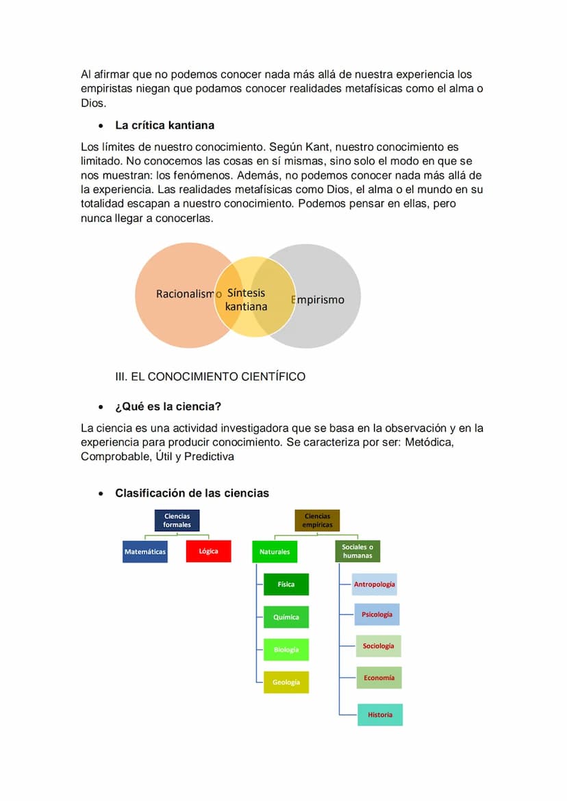 EL CONOCIMIENTO Y LA CIENCIA
• ¿QUÉ ES LA VERDAD?
Criterios de verdad: un criterio de verdad es un procedimiento para distinguir
cuando una 