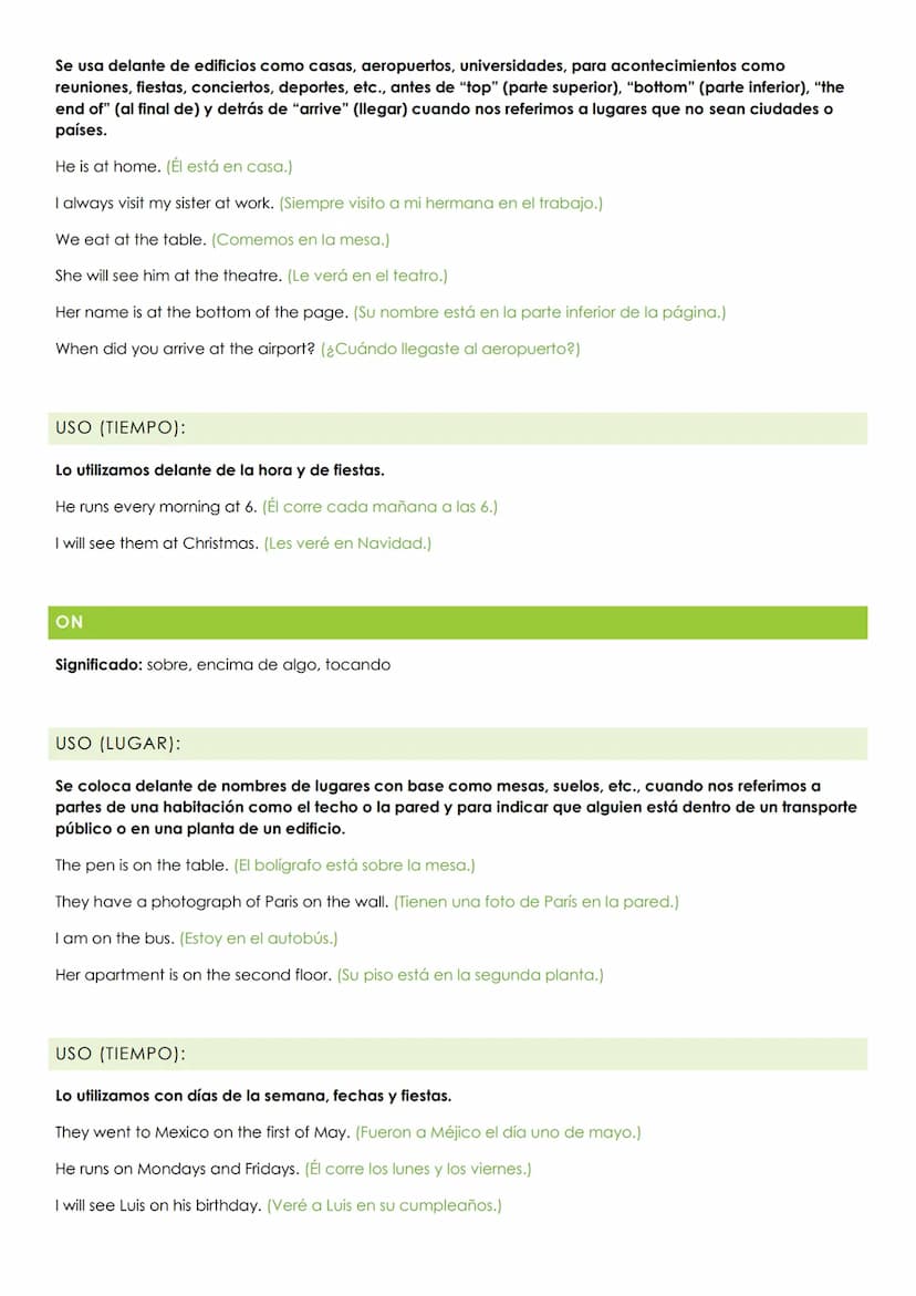 
<p>Prepositions are one of the parts of English that is most difficult for Spanish speakers to learn because direct translation is often im
