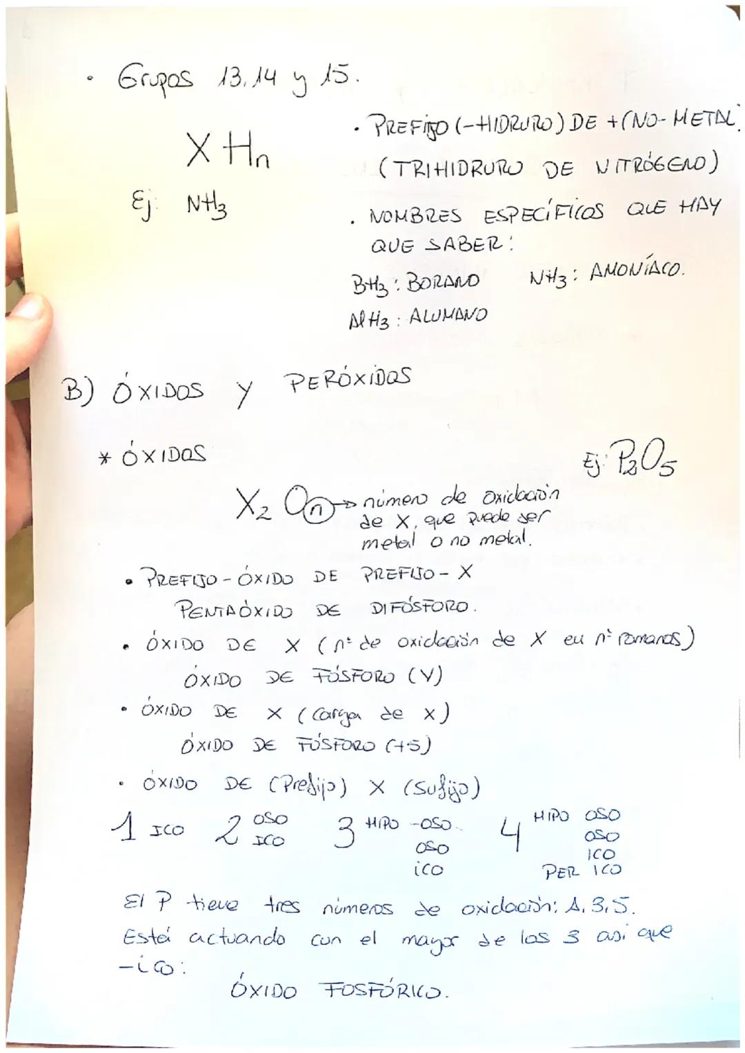 FORMULACIÓN Y NOMENCLATURA.

QUÍMICA INORGÁNICA.

A) COMBINACIONES BINARIAS DEL HIDROGENO.

* HIDRUROS METÁLICOS

MHO número de oxidación

E