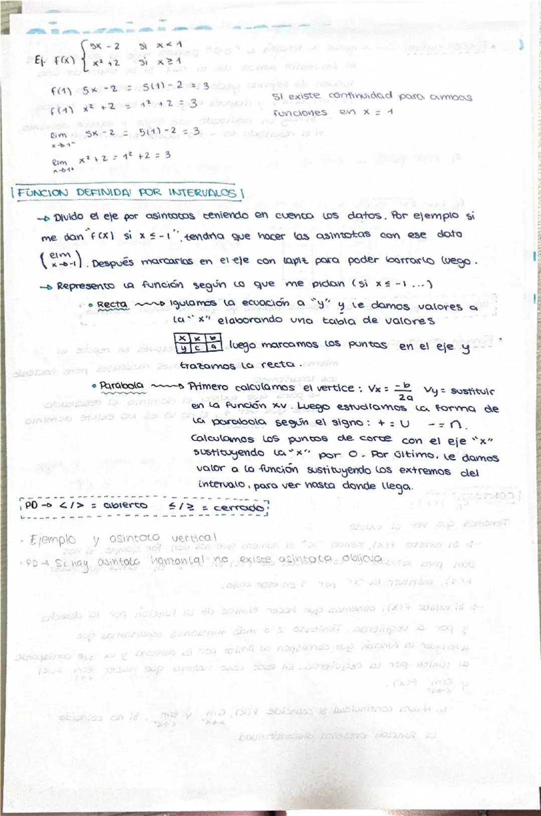 # limites de funciones

IN DETERMINACIONES I

- $\frac{\infty}{\infty}$ divido numerador y denominador por el mayor exponente

Ej. $\lim_{x 