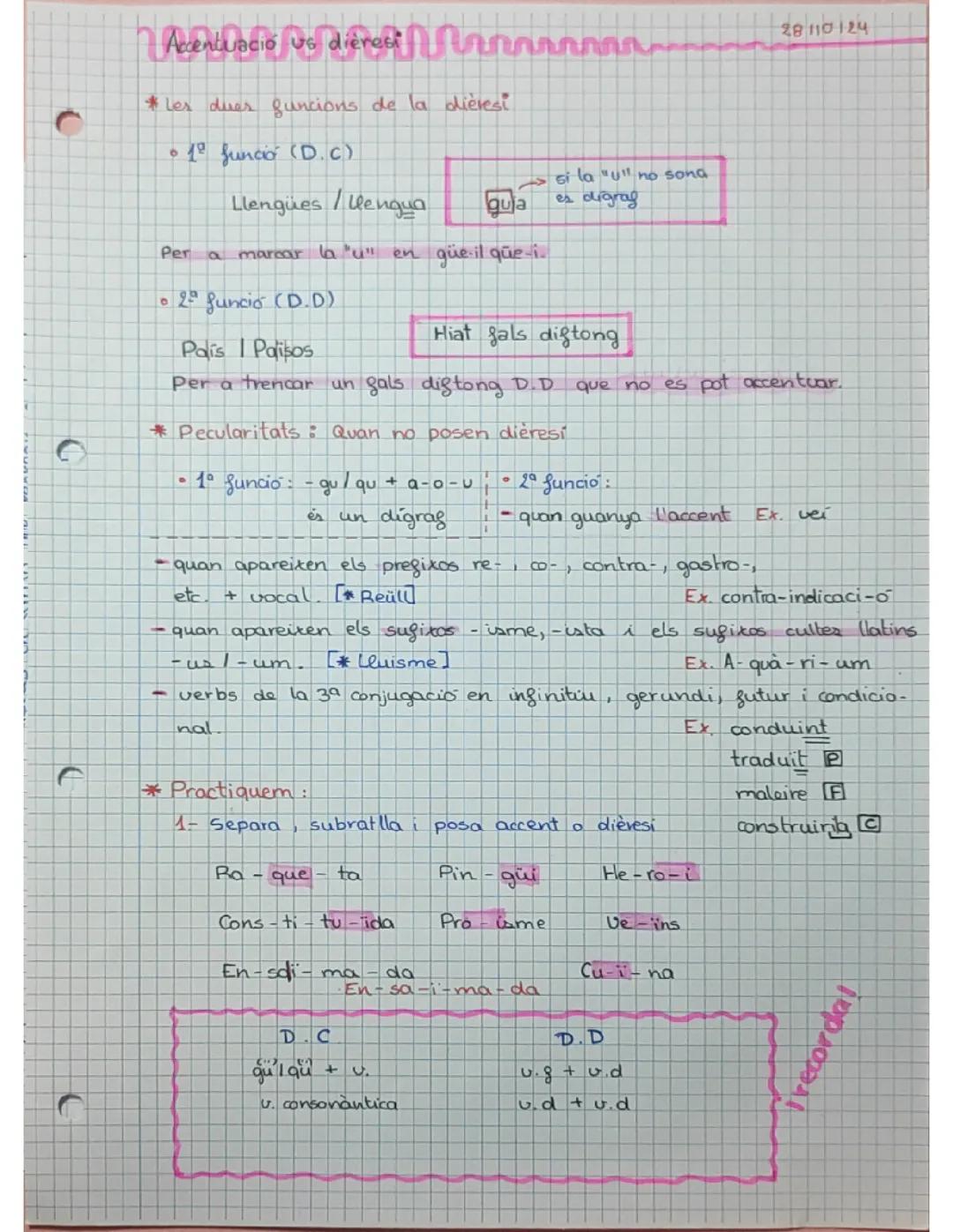 Normas de Acentuación y Uso de la Diéresis en Valenciano