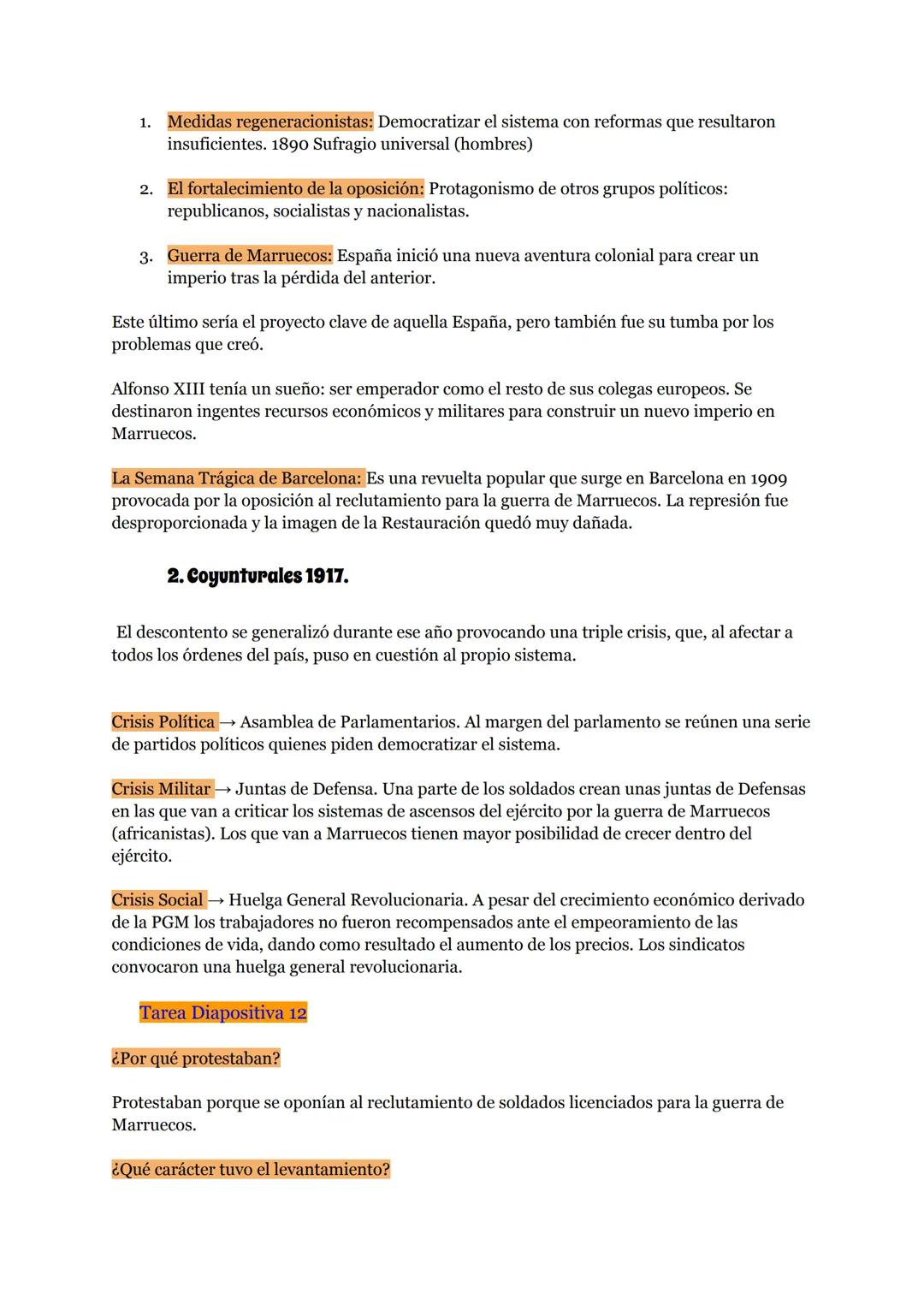 Ud 6 España de 1898 a 1939
Índice:
1. las crisis de la restauración.
2. La dictadura de Primo de Rivera.
3. La segunda República.
4. La Guer