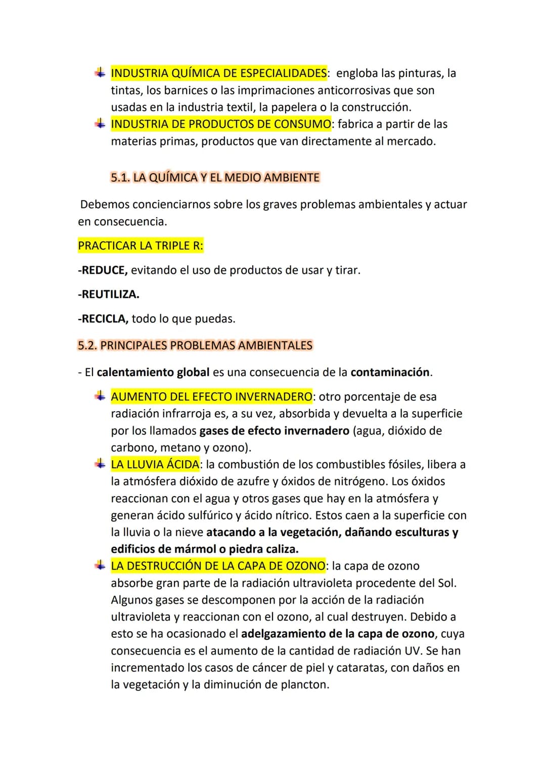 TEMA 7: LOS CAMBIOS QUÍMICOS EN
LA MATERIA
1. ¿CÓMO SABEMOS QUE SE HA PRODUCIDO UNA REACCIÓN
QUÍMICA?
- Cambios de coloración: aparición de 