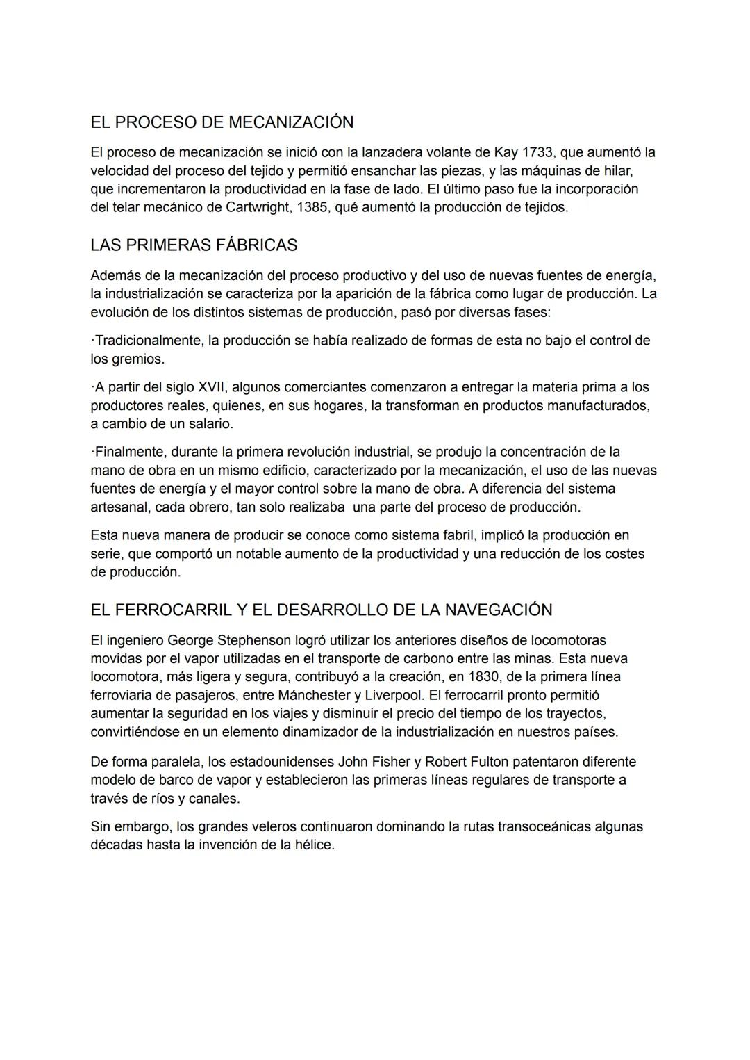 LAS REVOLUCIONES INDUSTRIALES
REVOLUCIÓN DEMOGRÁFICA
Desde mediados del siglo XVIII, la población europea, y particularmente la británica,
e