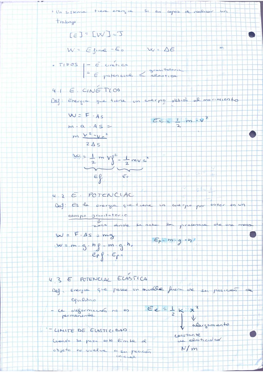 T-10 ENERGIA, TRABAJO Y POTENCIA

1 y 2 TRABATSO MECANLOO
→→
W-F.AS
F
W=AS. cos(x) < Julias
(complazamiento)

FIS

WF-AS

S. x 900

FIS

•Ha