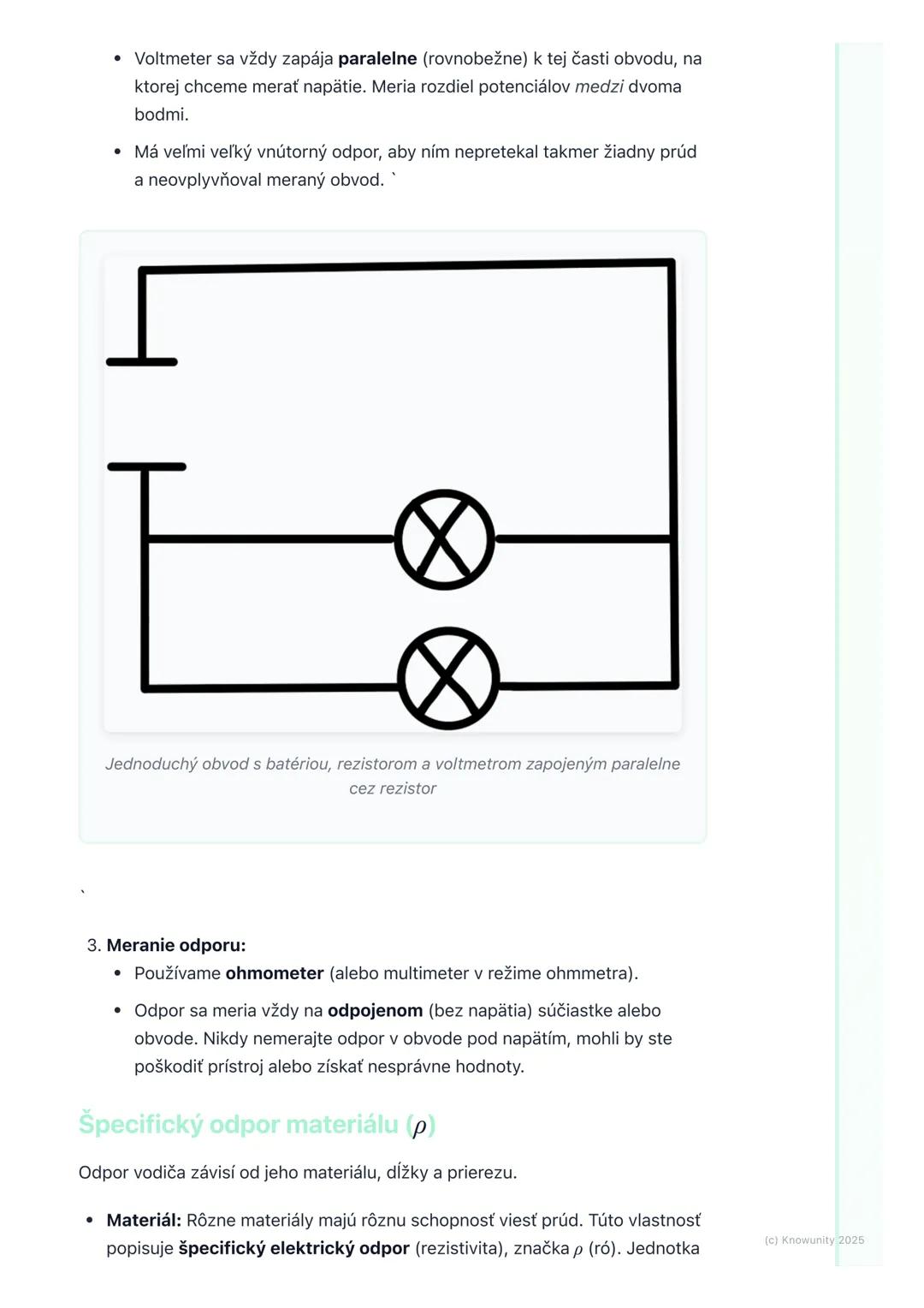 # Elektrický prúd, napätie, odpor

Úvod do témy

Dnes si zopakujeme základy elektrotechniky, konkrétne elektrický prúd,
napätie a odpor. Tie