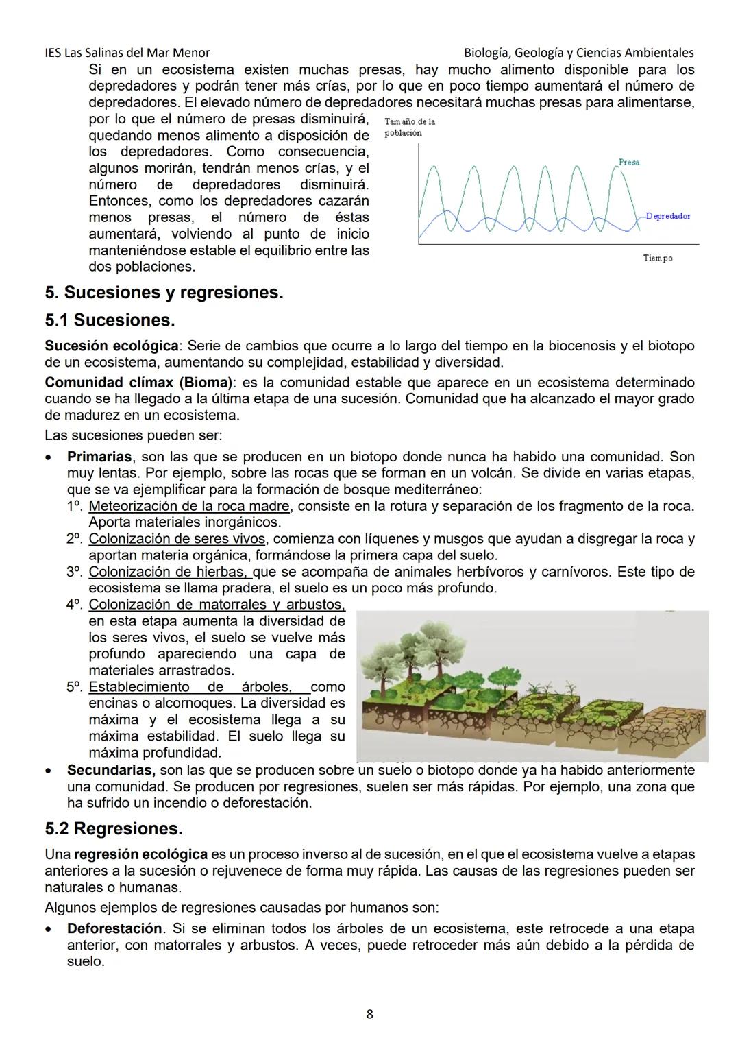 # IES Las Salinas del Mar Menor
Biología, Geología y Ciencias Ambientales

# Tema 9. Biodiversidad, Ecología y Sostenibilidad.

## 1. Los ec