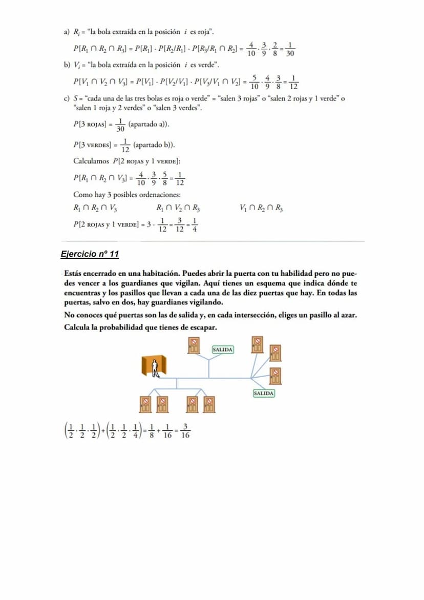 Ejercicio nº 1
En el lanzamiento de un dado consideramos los sucesos:
A="obtener impar" y B="obtener múltiplo de 3".
Calcula las siguientes 