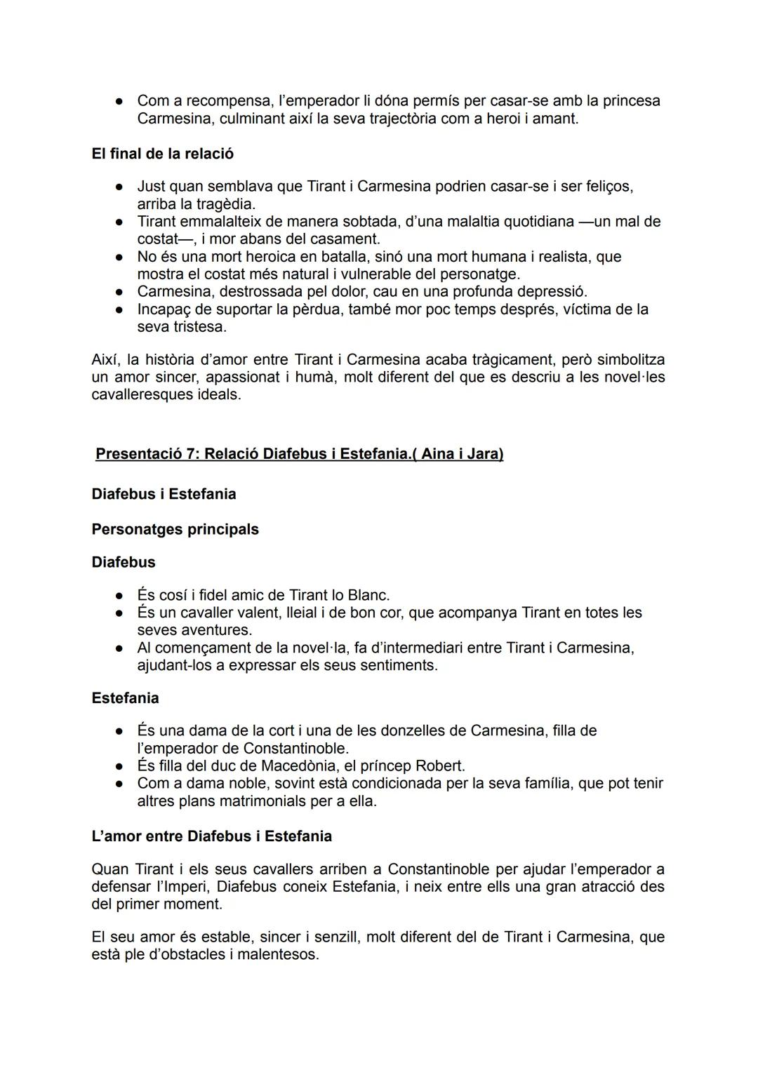 PRESENTACIONS TIRANT LO BLANC

Presentació 1: Biografia de l'autor. (Martina i Queralt)

Joanot Martorell va néixer a València entre 1405 i 