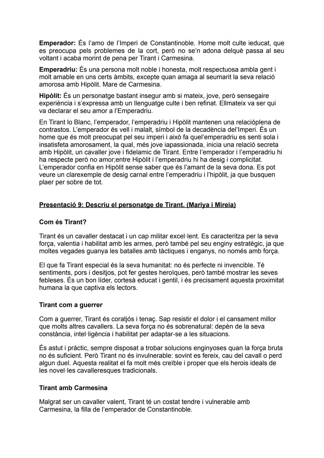 PRESENTACIONS TIRANT LO BLANC

Presentació 1: Biografia de l'autor. (Martina i Queralt)

Joanot Martorell va néixer a València entre 1405 i 