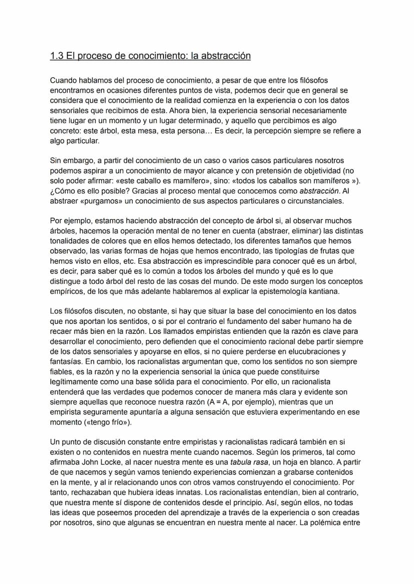1.1 Concepto y grados de conocimiento
A esta narración o descripción detallada y ordenada de cada uno de los hechos que fueron
teniendo luga