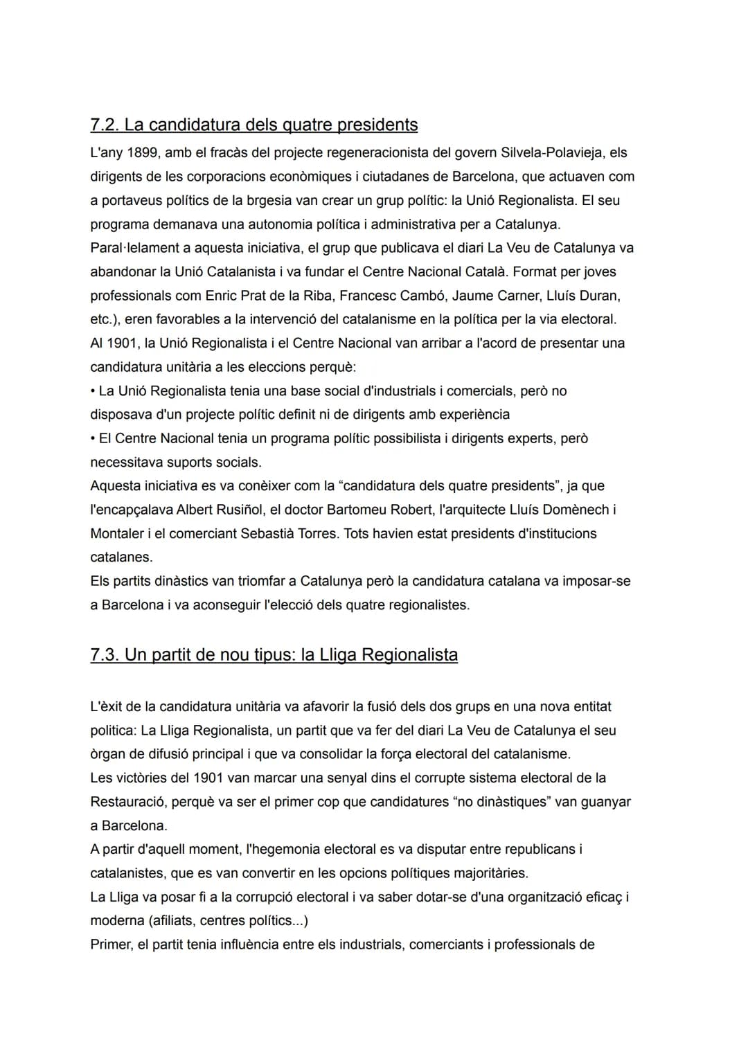 TEMA 8. ORÍGENS I CONSOLIDACIÓ DEL CATALANISME
(1833-1901)
1. FONAMENTS CULTURALS: LA RENAIXENÇA
La Renaixença va ser un moviment cultural i