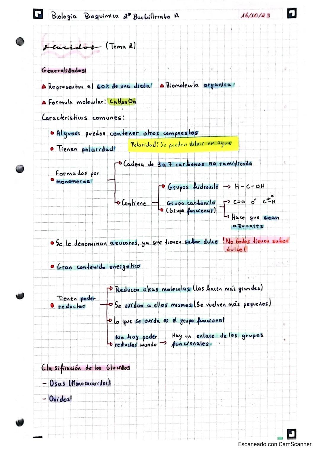 Biologia Bioquimica 2 Buchillerato A
двиг
glucidos (Tema 2)
dos
Generalidades!
A Representan el 60% de una dieta!
A Formula molewlar: CnHan 