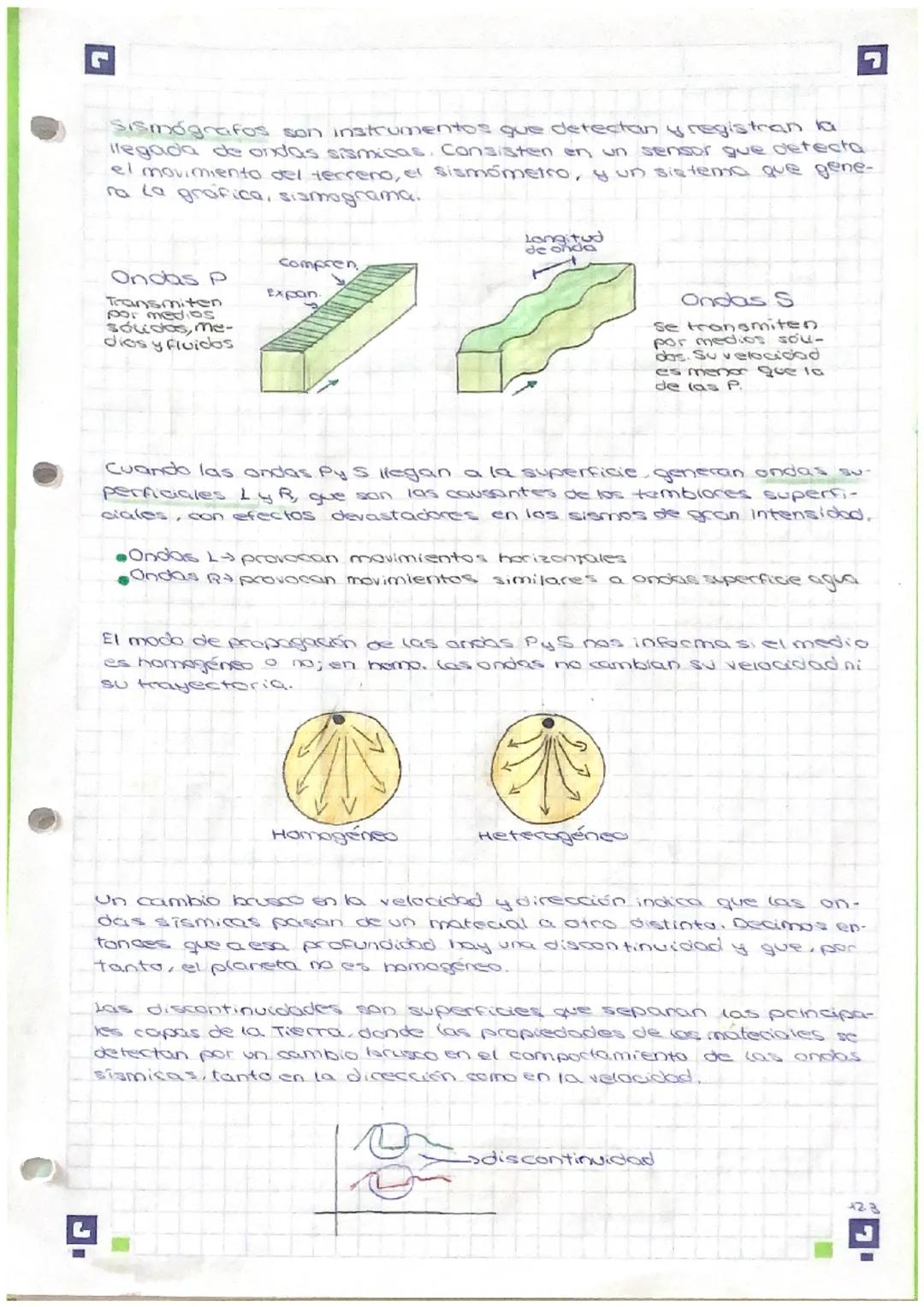 12. La Tierra
Estudio del interior terrestre
Metadas de estudio dicectos s
Basados en la observación directa de los materiales del planeta.
