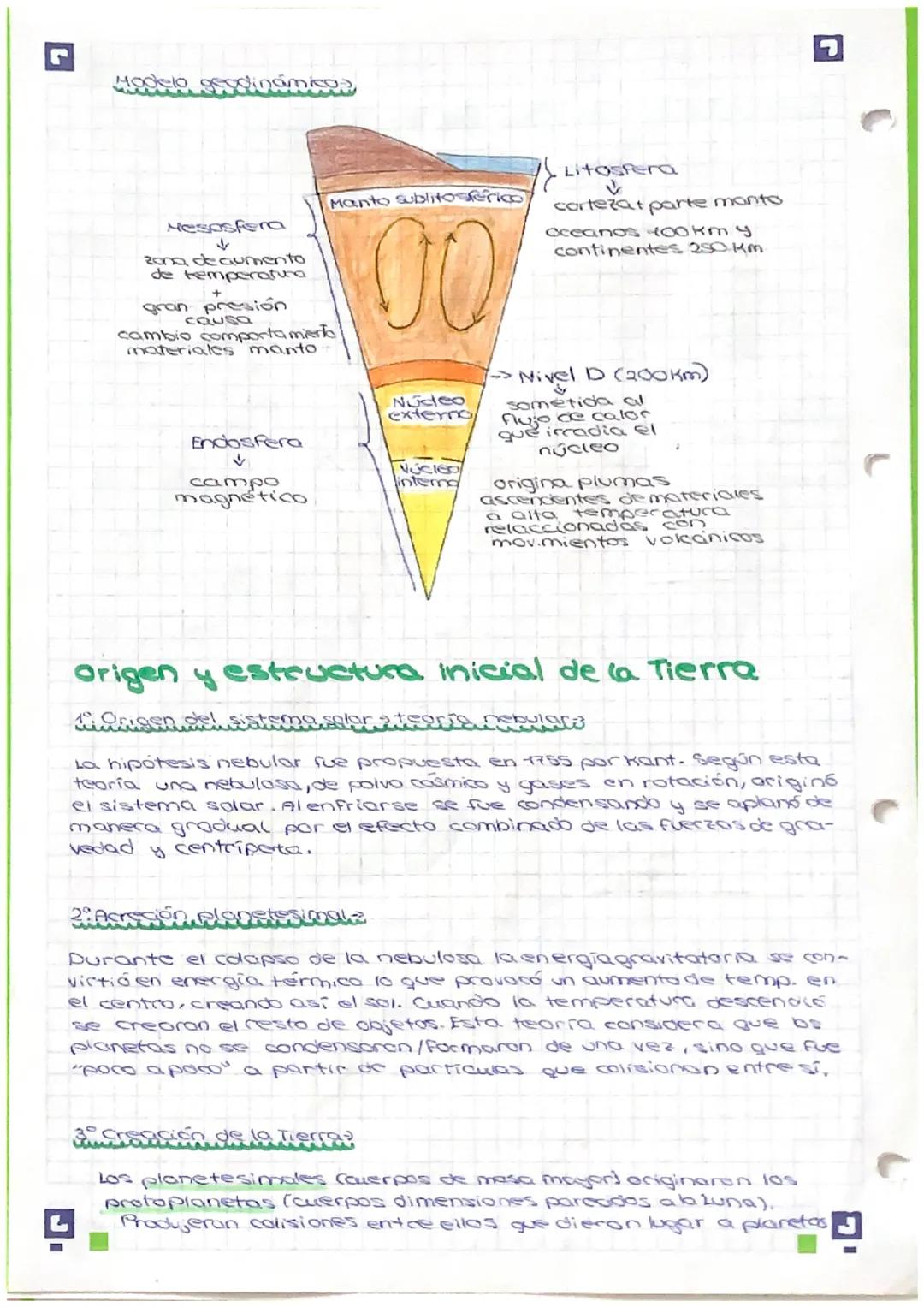 12. La Tierra
Estudio del interior terrestre
Metadas de estudio dicectos s
Basados en la observación directa de los materiales del planeta.
