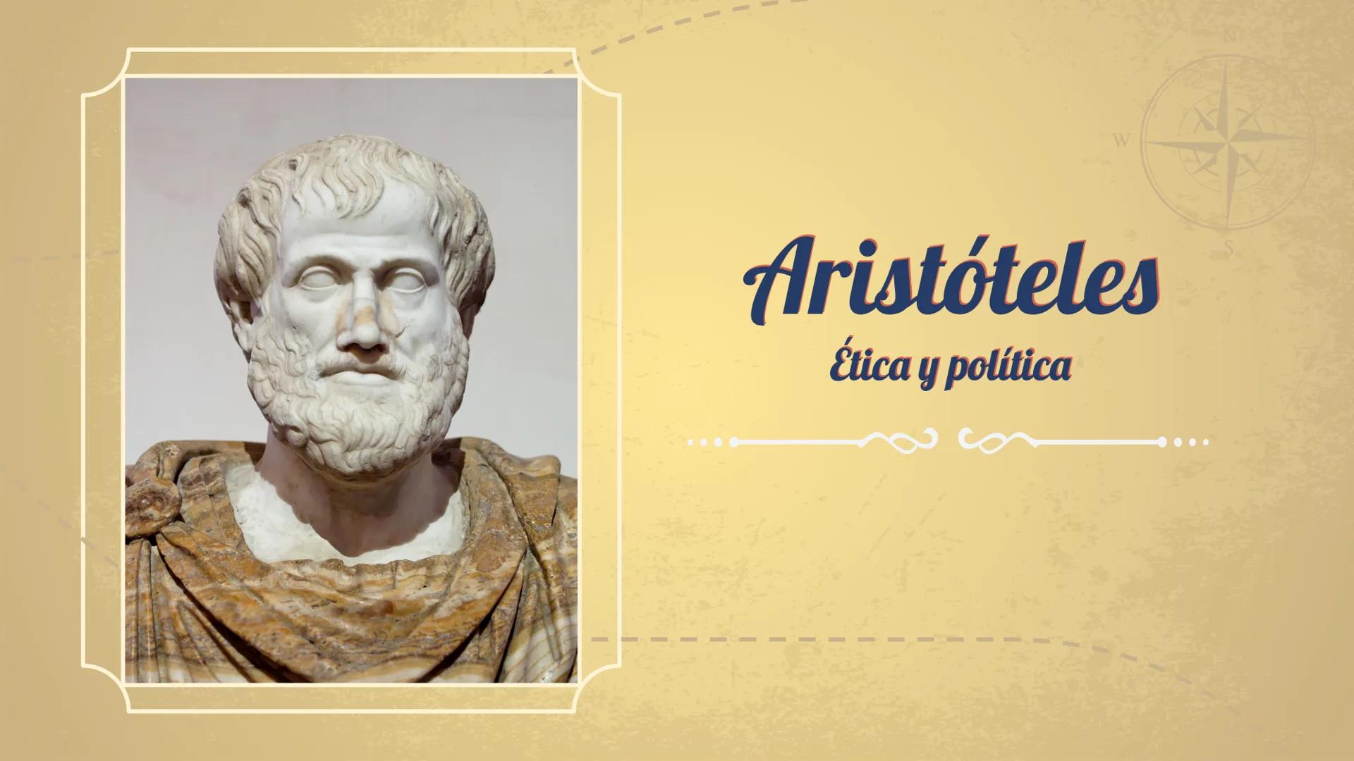 W
Aristóteles
Ética y política Aristóteles
Política
ELEJANDRIA
1. ÉTICA
1.1.
1.2.
Índice
La felicidad más perfecta.
La virtud como "término 