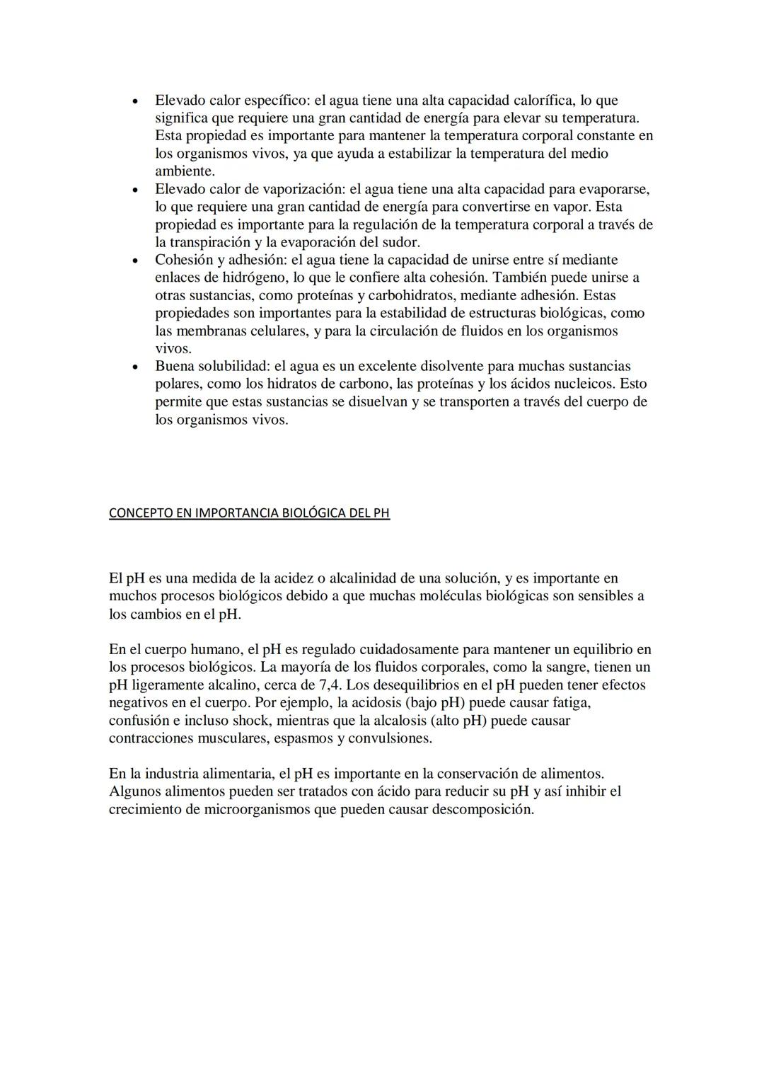 LA BASE MOLECULAR Y FISICOQUÍMICA DE LA VIDA
La base molecular y fisicoquímica de la vida se refiere a los procesos bioquímicos y
físico-quí